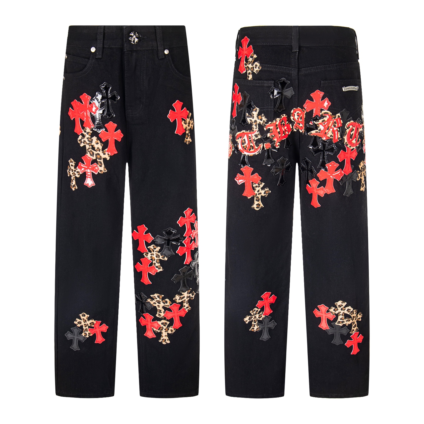 JZ 1721
🔘克罗心 CH城市限定系列 豹纹火焰牛王重工牛仔圣...