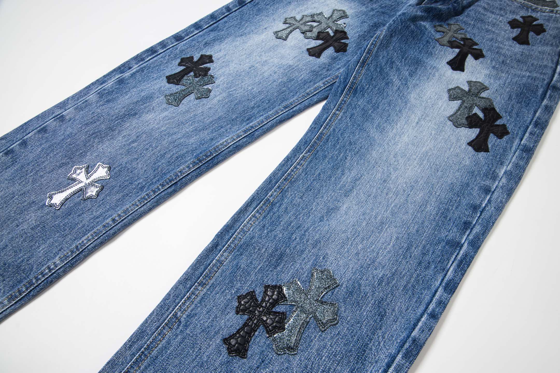 Chrome Hearts  牛仔裤服装,男,女 8