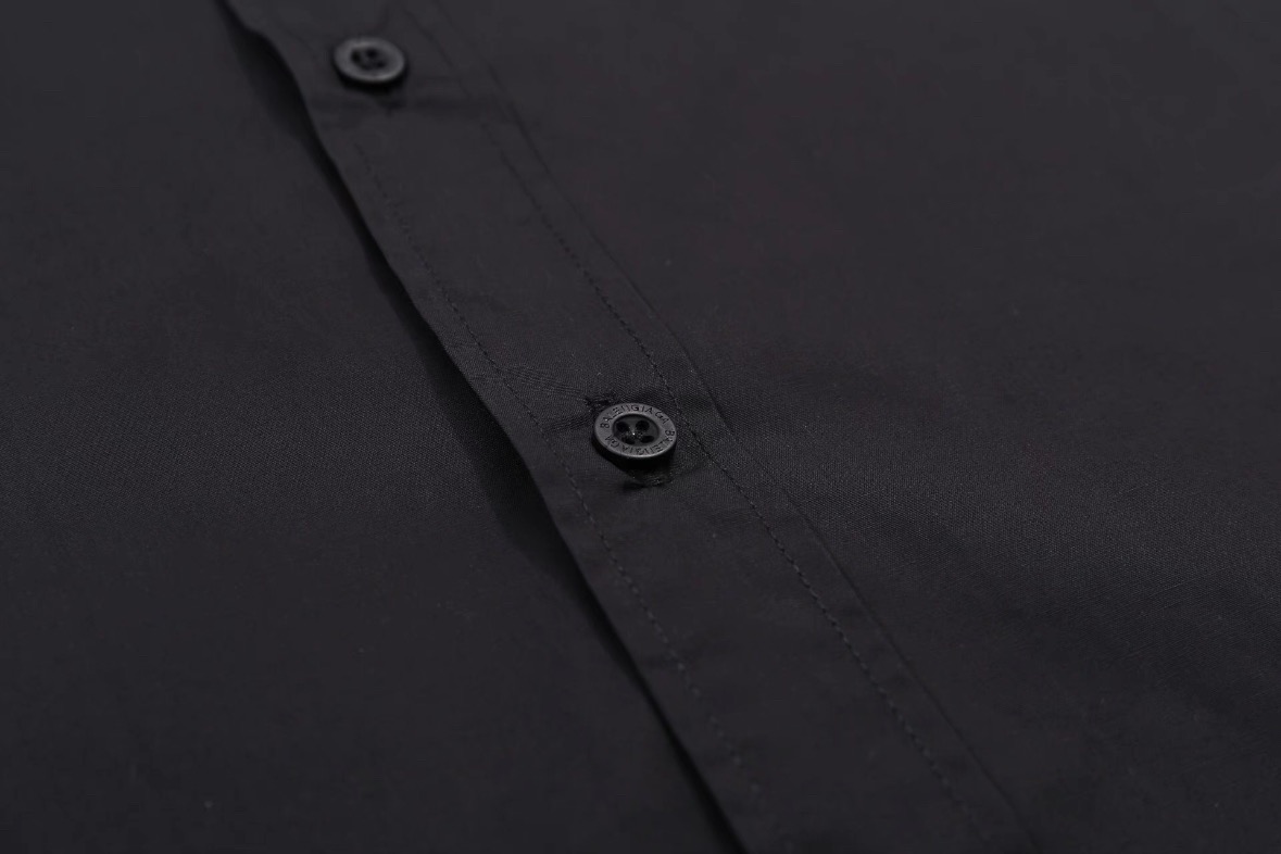 Balenciaga/巴黎世家 25ss 红色签字胶带短袖衬衫