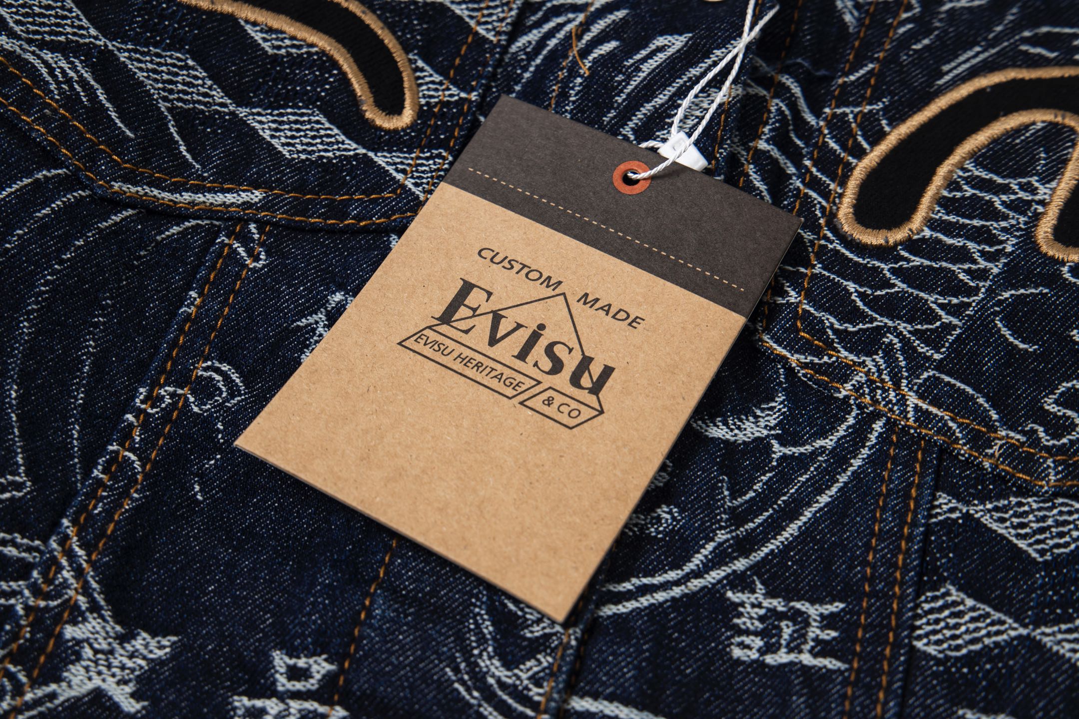 Evisu/福神 25ss 满印嘉文提花龙纹牛仔夹克 23FW男士外套家花满印牛仔主打款 蓝色-Chinese UA Cheap High Quatity Brand Clothes Bags handbags Sneakers wholesale wholesaler seller from China Factory suppliers Fashion Clothing Shoes best Quality Beautiful Price Evisu/福神 25ss 满印嘉文提花龙纹牛仔夹克 23FW男士外套家花满印牛仔主打款 蓝色