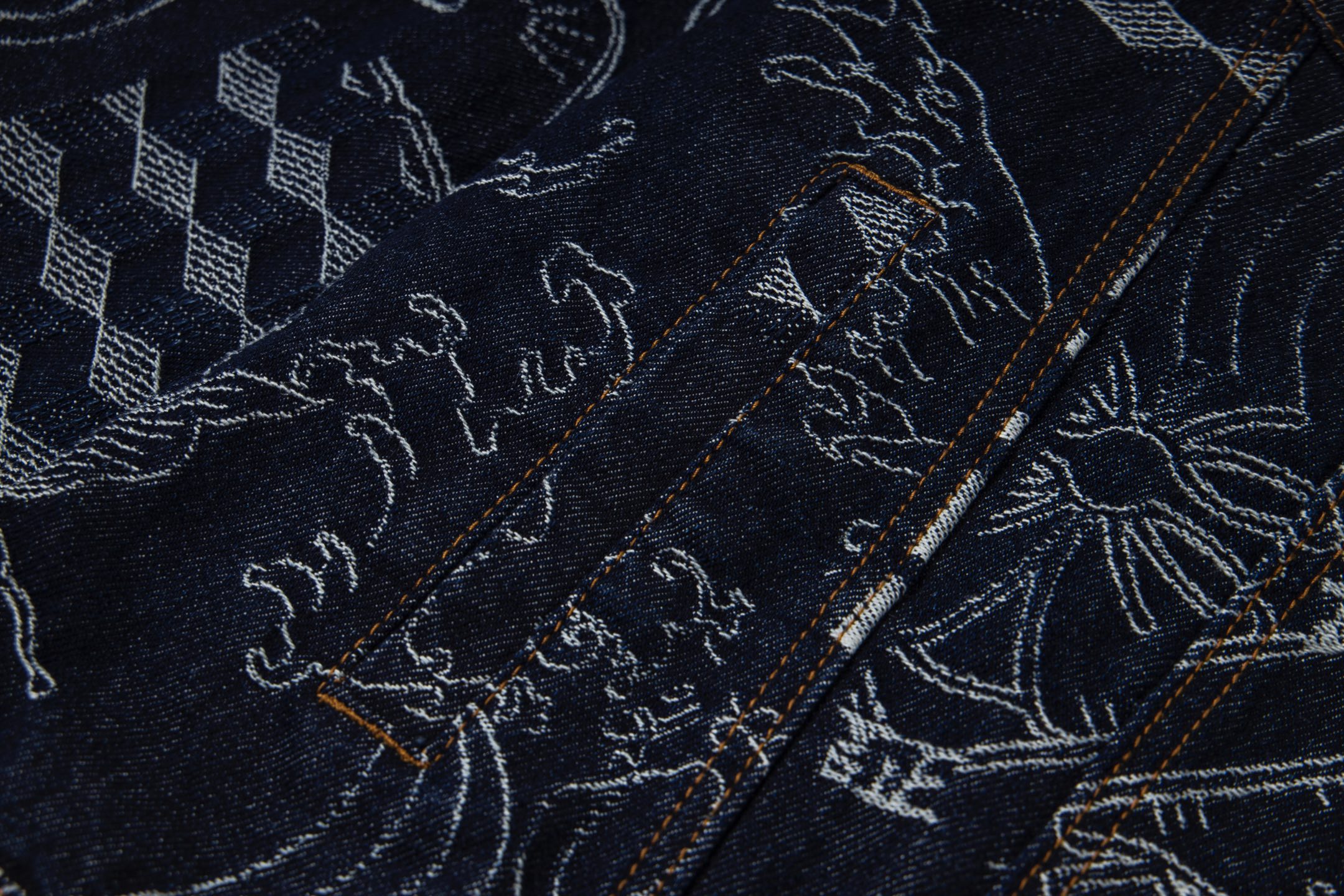 Evisu/福神 25ss 满印嘉文提花龙纹牛仔夹克 23FW男士外套家花满印牛仔主打款 蓝色-Chinese UA Cheap High Quatity Brand Clothes Bags handbags Sneakers wholesale wholesaler seller from China Factory suppliers Fashion Clothing Shoes best Quality Beautiful Price Evisu/福神 25ss 满印嘉文提花龙纹牛仔夹克 23FW男士外套家花满印牛仔主打款 蓝色