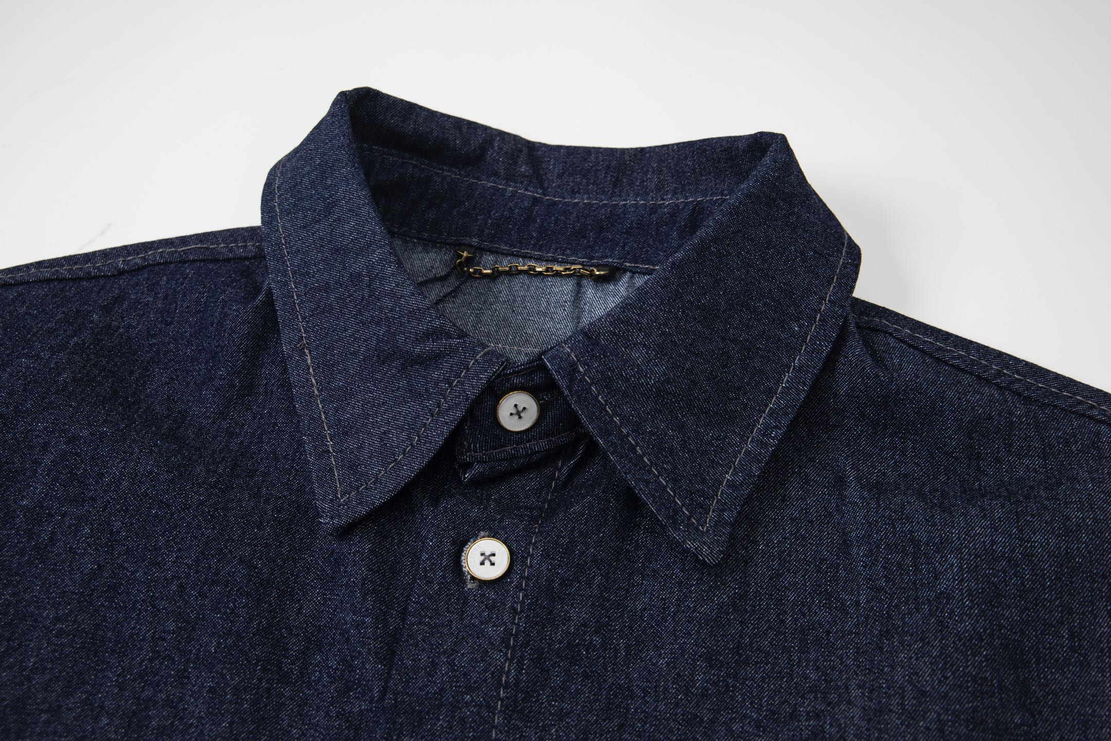 Louis Vuitton/路易威登 帆船套装牛仔短袖衬衫