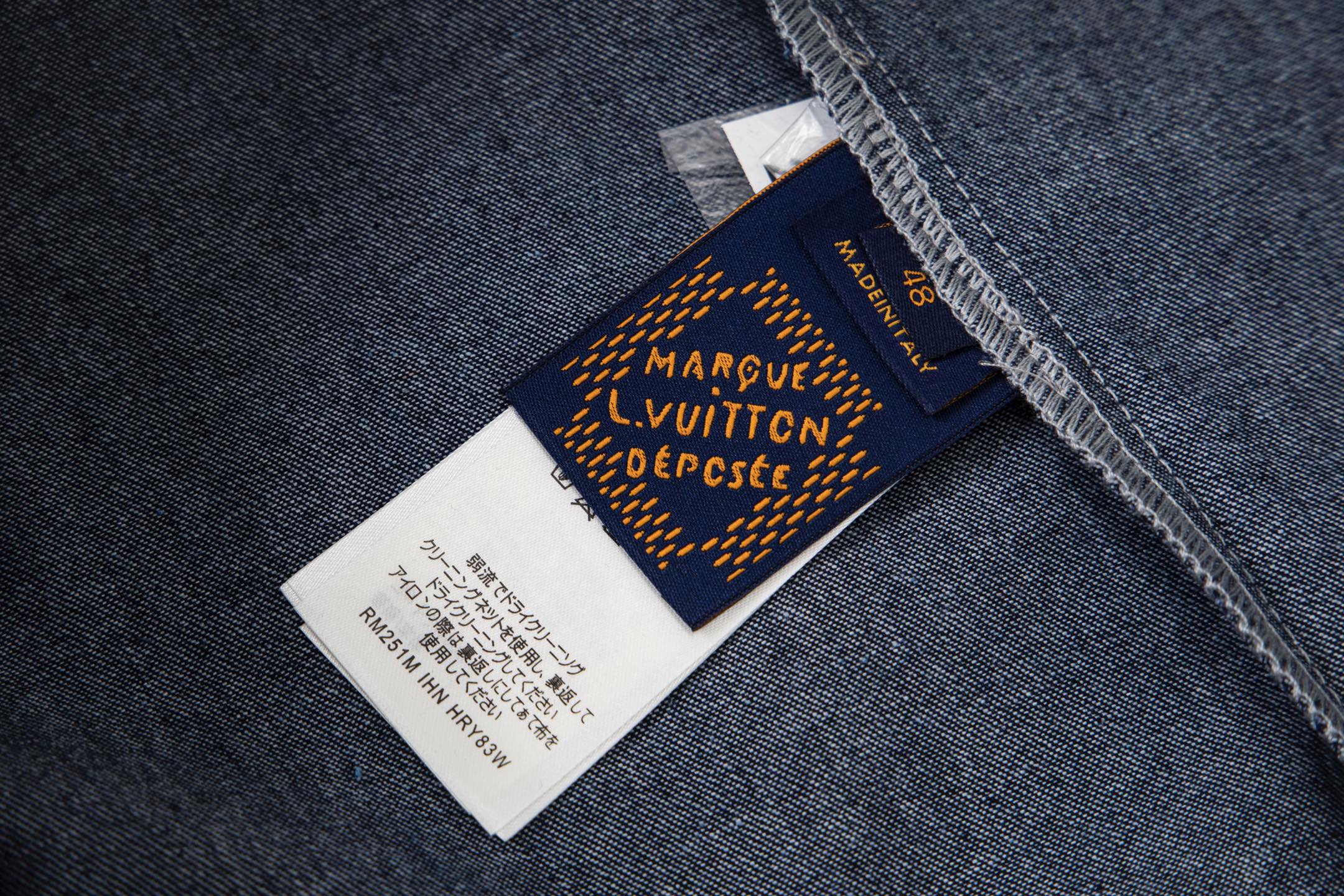 Louis Vuitton/路易威登 帆船套装牛仔短袖衬衫