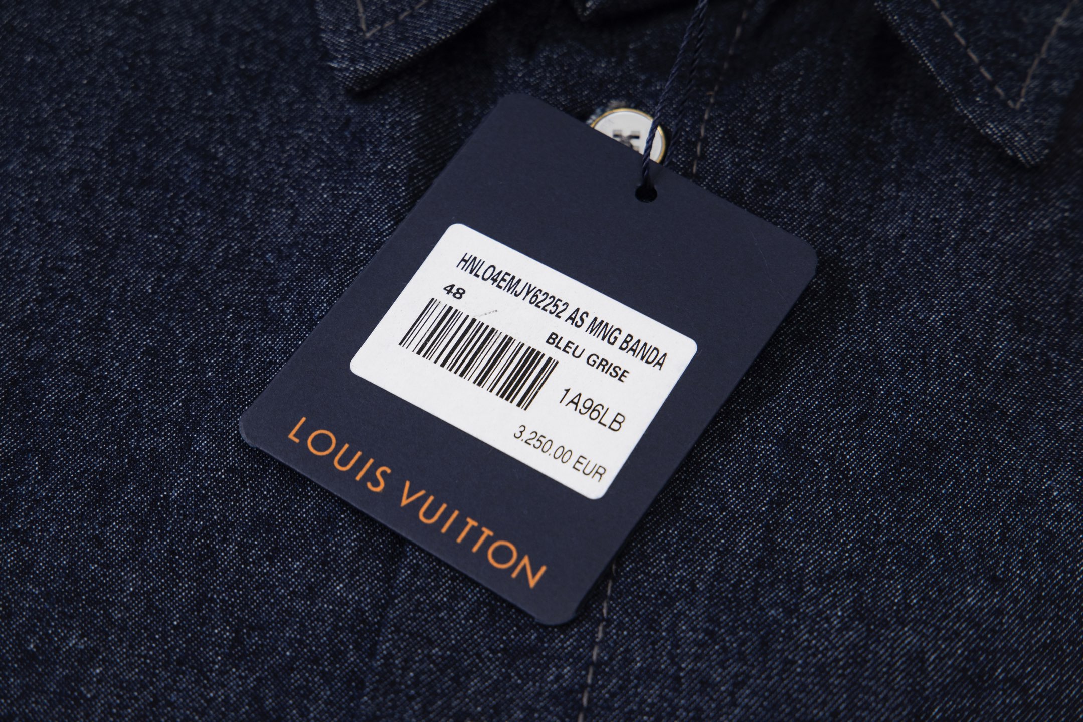 Louis Vuitton/路易威登 帆船套装牛仔短袖衬衫