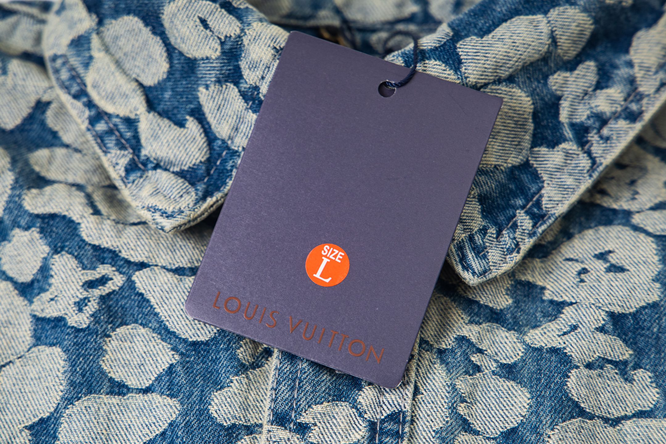 Louis Vuitton/路易威登 25ss 豹纹工装生仔衬衫