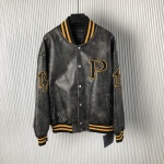 Prada Clothing Coats & Jackets Black Grey White Unisex Vintage Sweatpants 1 Prada Clothing Coats & Jackets Black Grey White Unisex Vintage Sweatpants