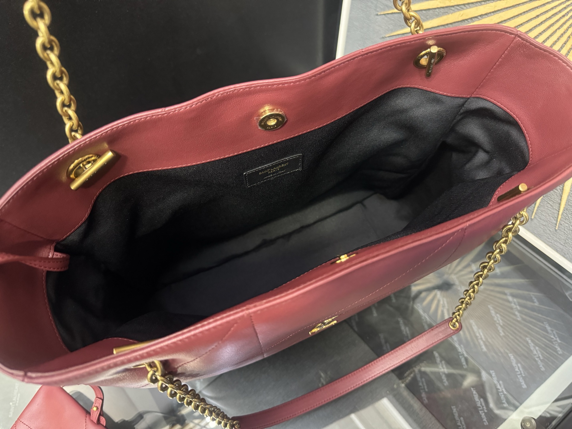 YSL taske JAMIE 4 3 LE CASSANDRE CARRÉ RIVE GAUCHE — photo 4