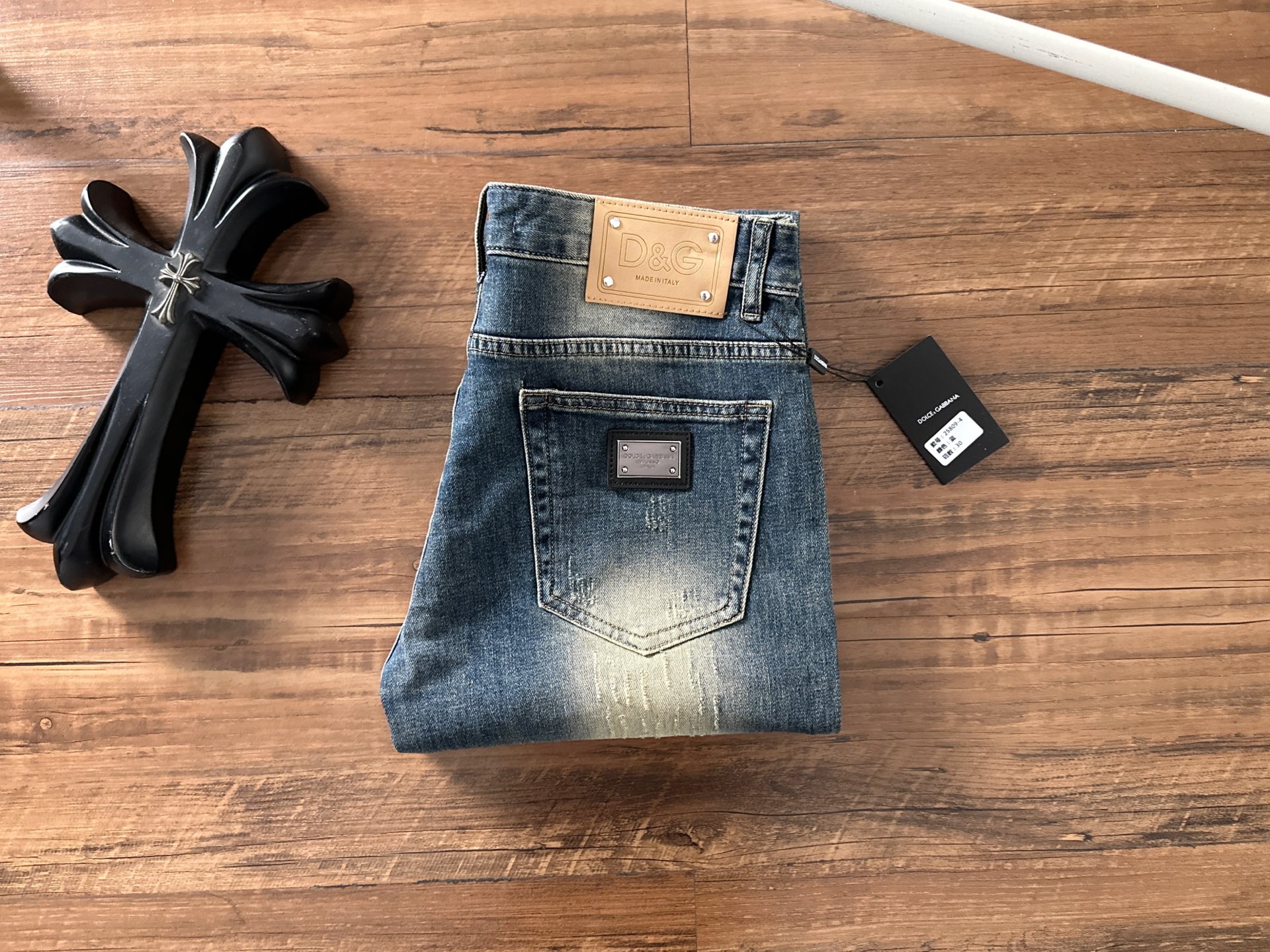 DG 2025早秋新款男士休闲牛仔裤，顶级品质！渠道订单，官网同步出售！！原厂订制牛仔全棉材质！适合休闲