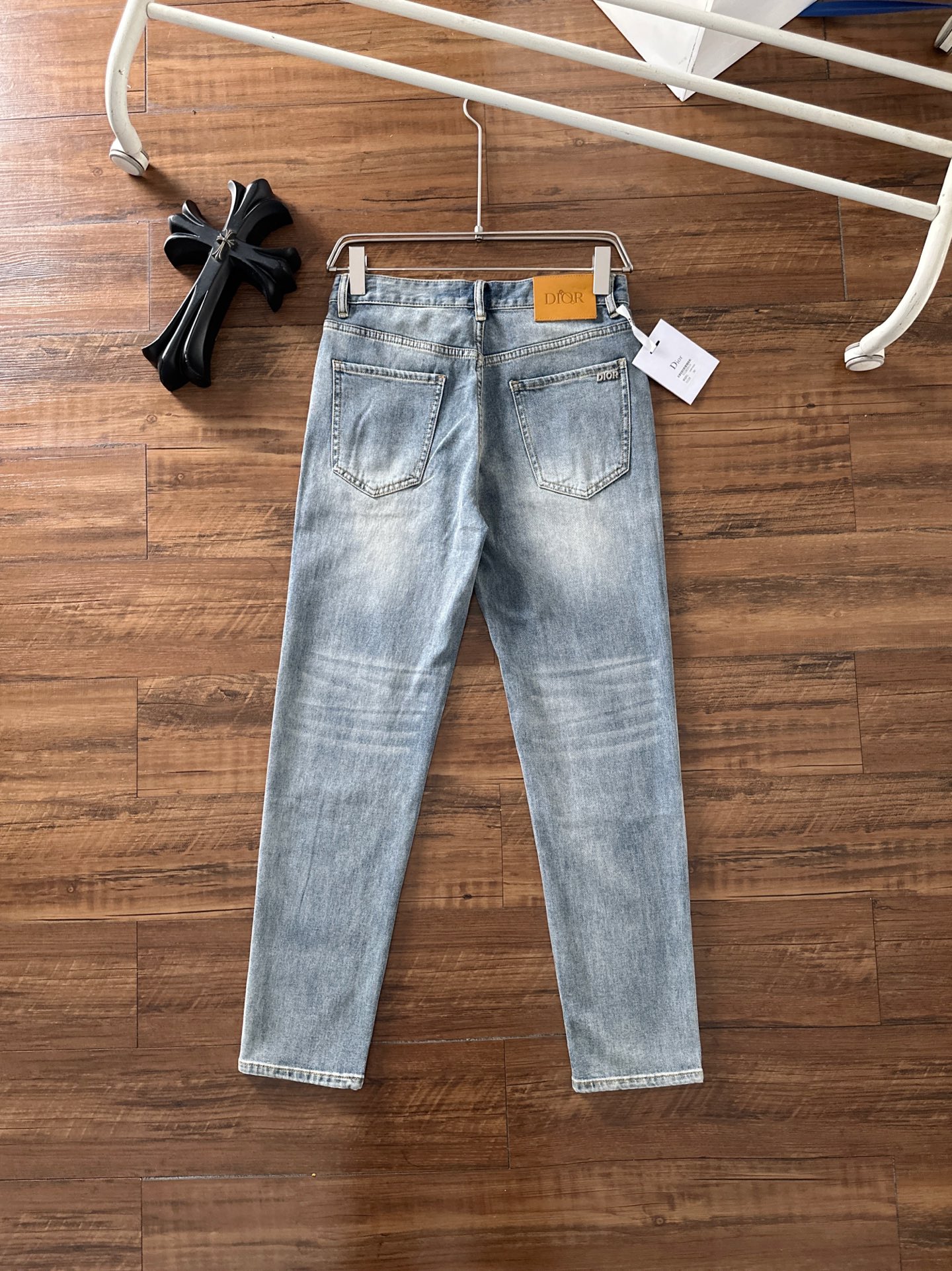 迪奥 2025早秋新款男士休闲牛仔裤，顶级品质！渠道订单，官网同步出售！！原厂订制牛仔全棉材质！适合休闲