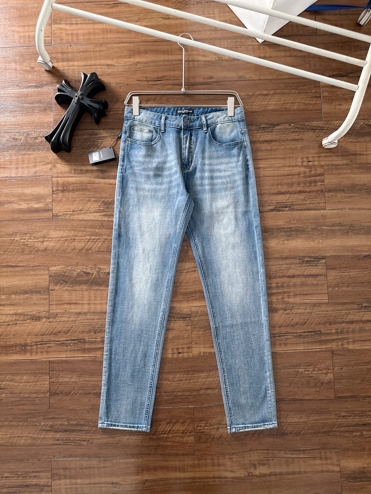 DG 2025早秋新款男士休闲牛仔裤，顶级品质！渠道订单，官网同步出售！！原厂订制牛仔全棉材质！适合休闲