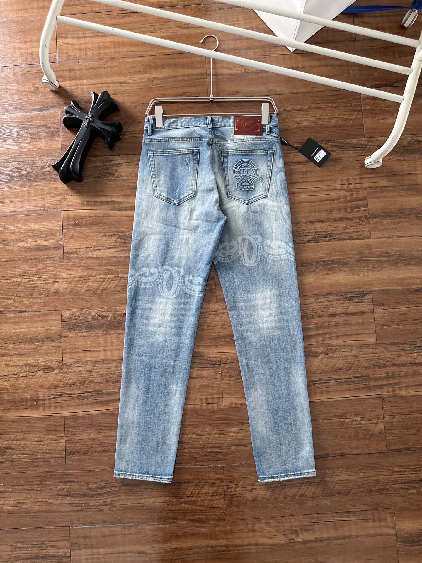 DG 2025早秋新款男士休闲牛仔裤，顶级品质！渠道订单，官网同步出售！！原厂订制牛仔全棉材质！适合休闲