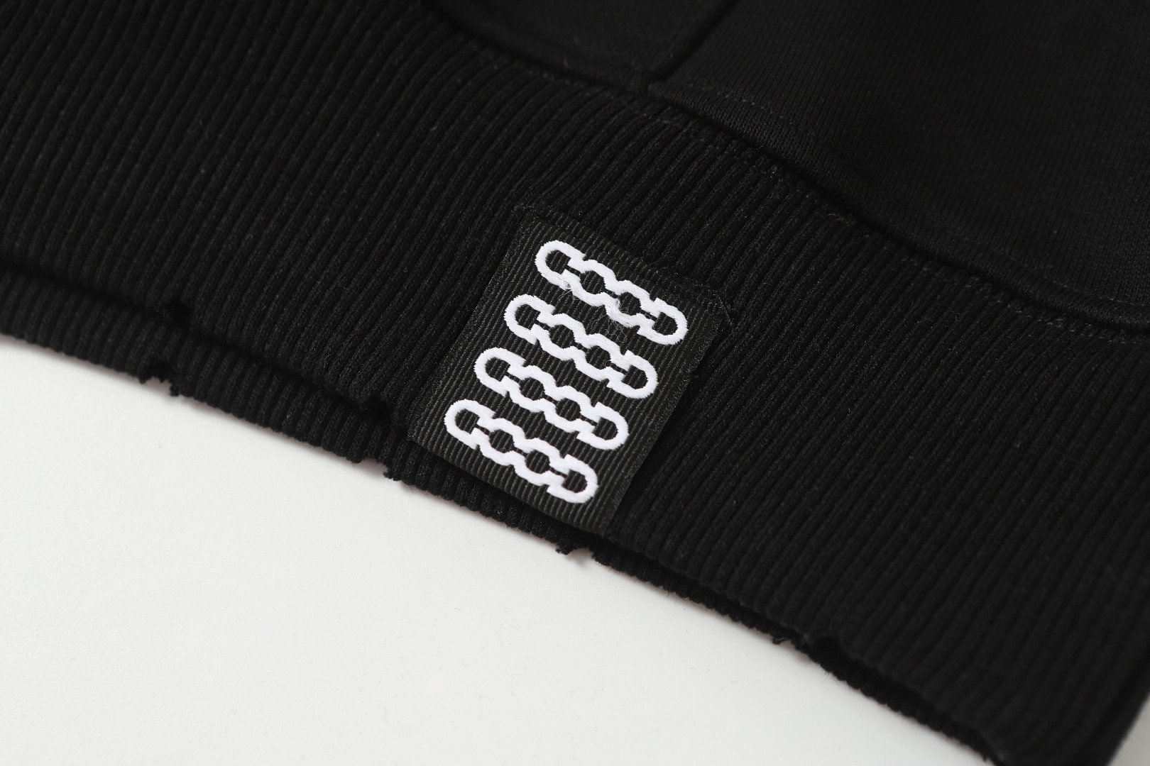 GOODBRAND 破洞碎钻重工镶钻工艺連帽衛衣