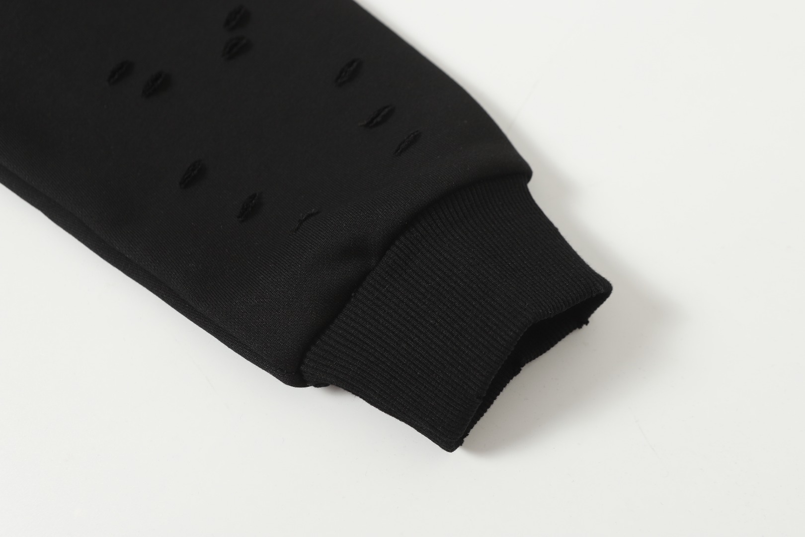 GOODBRAND 破洞碎钻重工镶钻工艺連帽衛衣