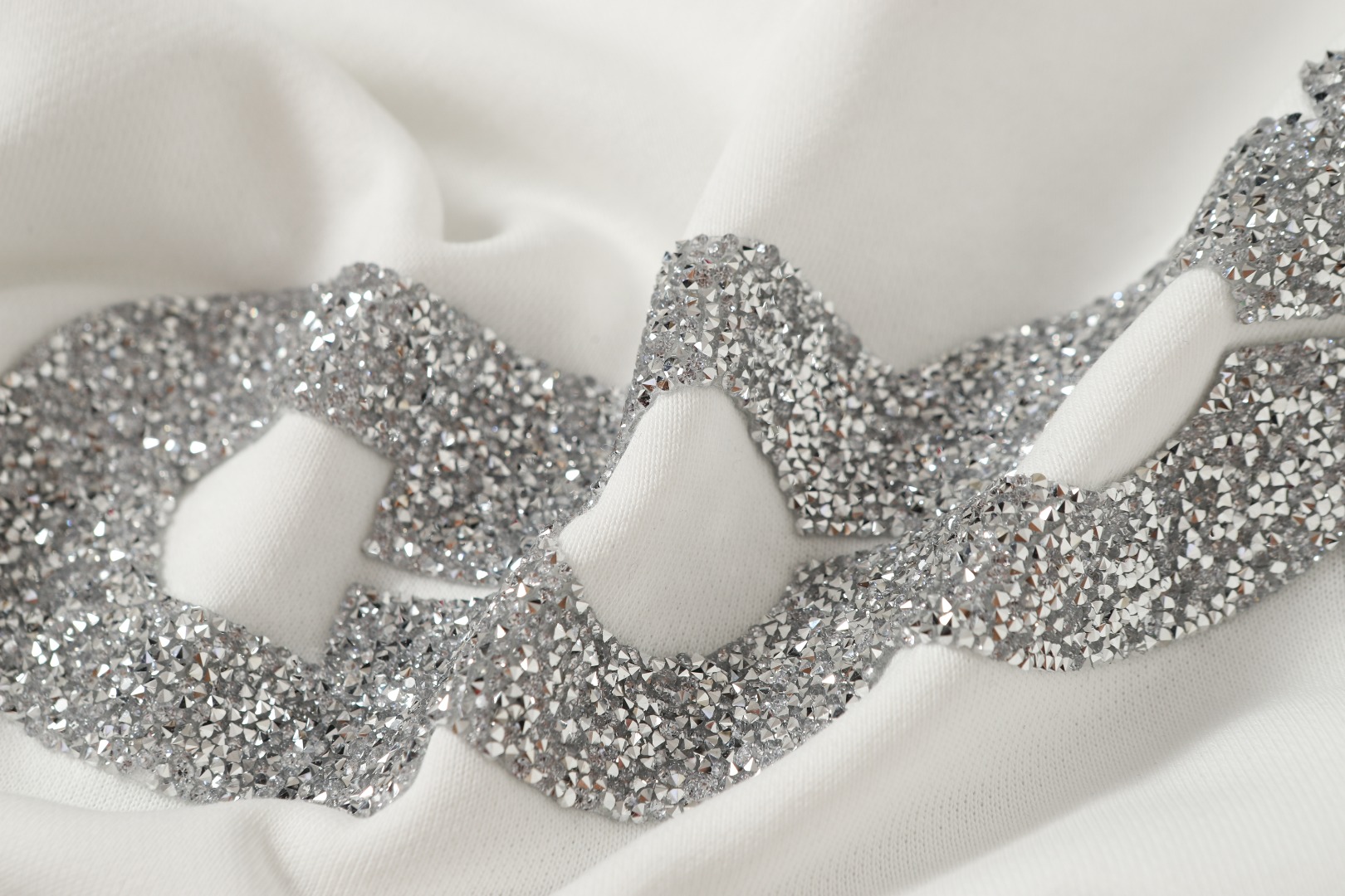 GOODBRAND 破洞碎钻重工ロゴ付きカップルフーディ