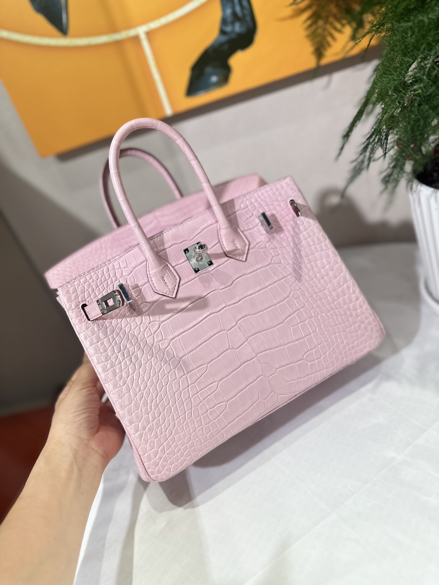 Hermes Birkin Bags Handbags Pink