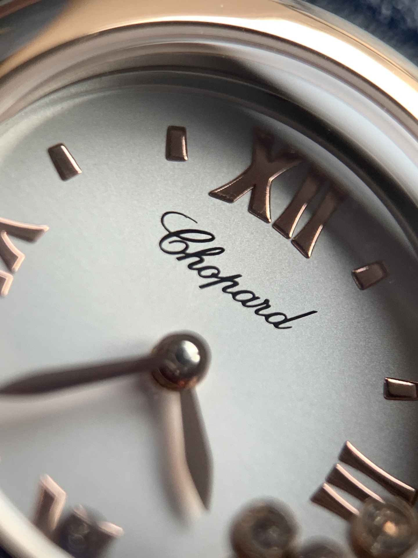 NO:394404,Chopard Mini Model magnifying glass to see the details, welcome to compare, chopard19860909萧邦迷你款 放大镜看看细节,欢迎对比,,chopard,Watch