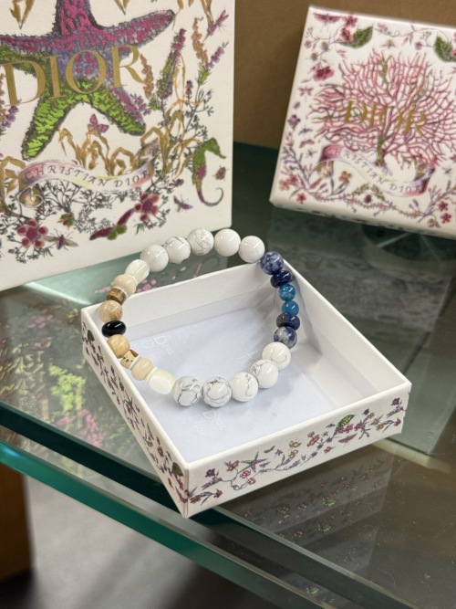 Dior Stone Bracelet Beaded Stretch Bracelet Natural Stone Crystal Jewelry 1 Dior Stone Bracelet Beaded Stretch Bracelet Natural Stone Crystal Jewelry