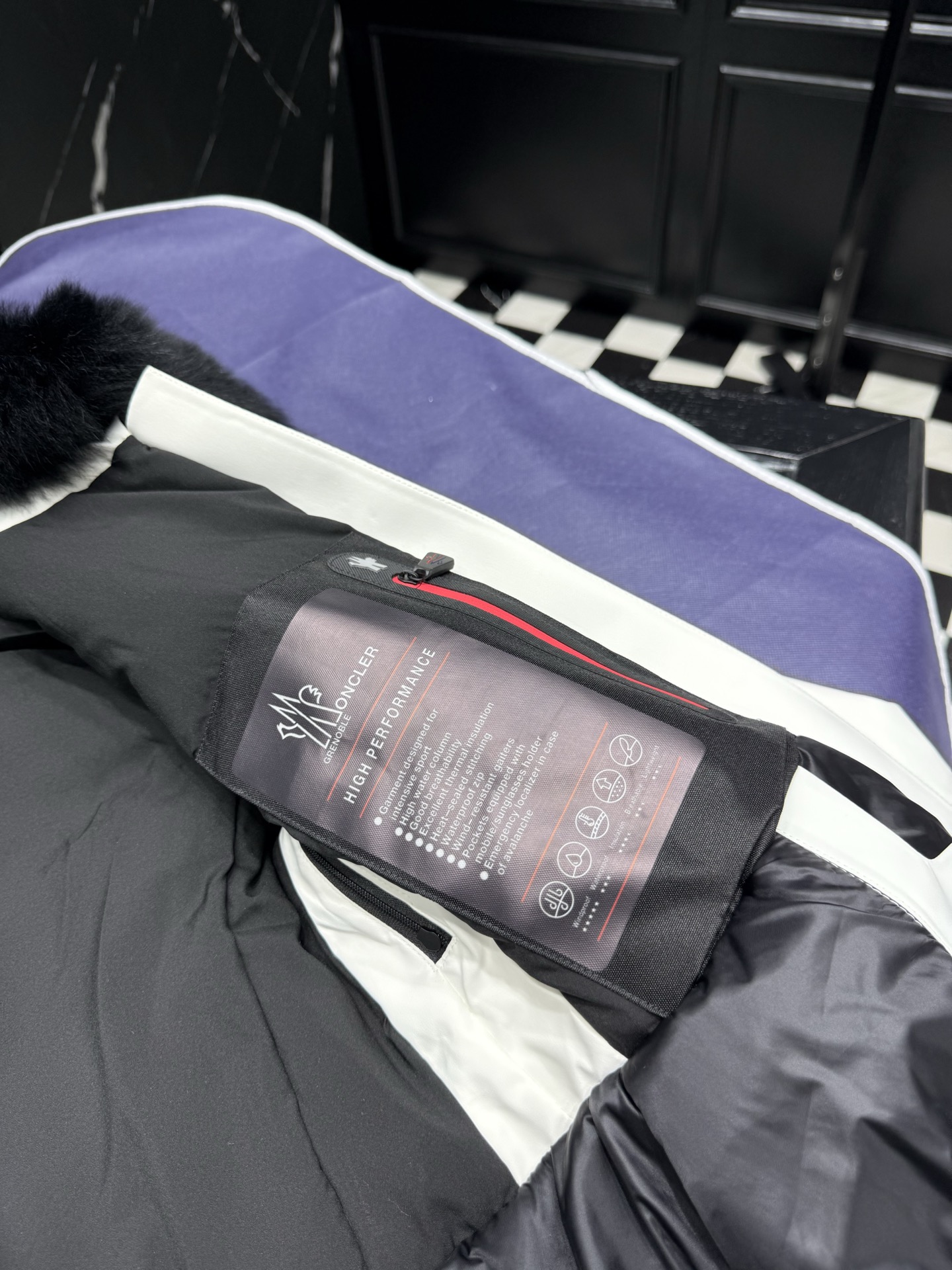 MONCLER White Down Ski Jacket with Fur Trim - Stylish Winter Outfit 6 i1757611441478 7298 0 5