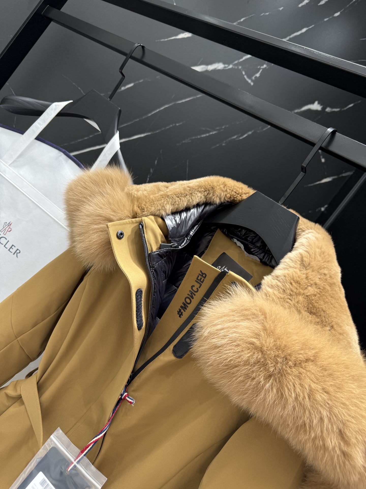 MONCLER Fur-Trimmed Belted Ski Jacket - Stylish and Functional Outerwear 8 i1757777193241 4911 0 6