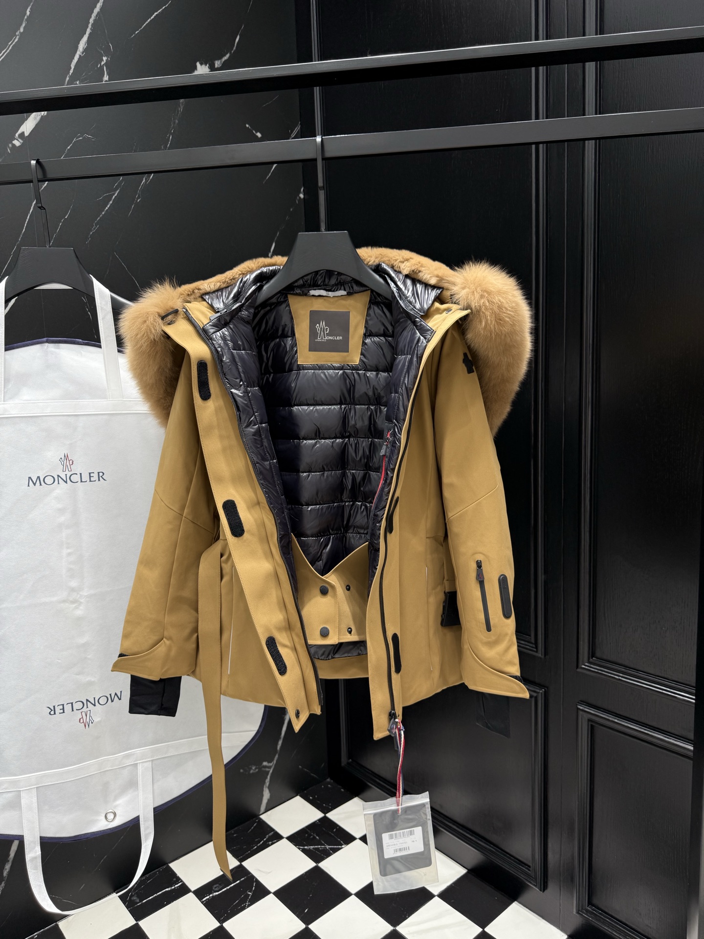 MONCLER Fur-Trimmed Belted Ski Jacket - Stylish and Functional Outerwear 10 i1757777194575 8657 0 8