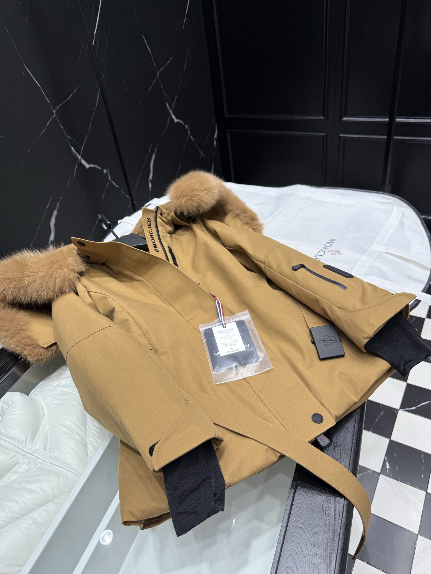 MONCLER Fur-Trimmed Down Jacket - Luxury Outerwear for Women 3 i1757777259099 2915 0 1