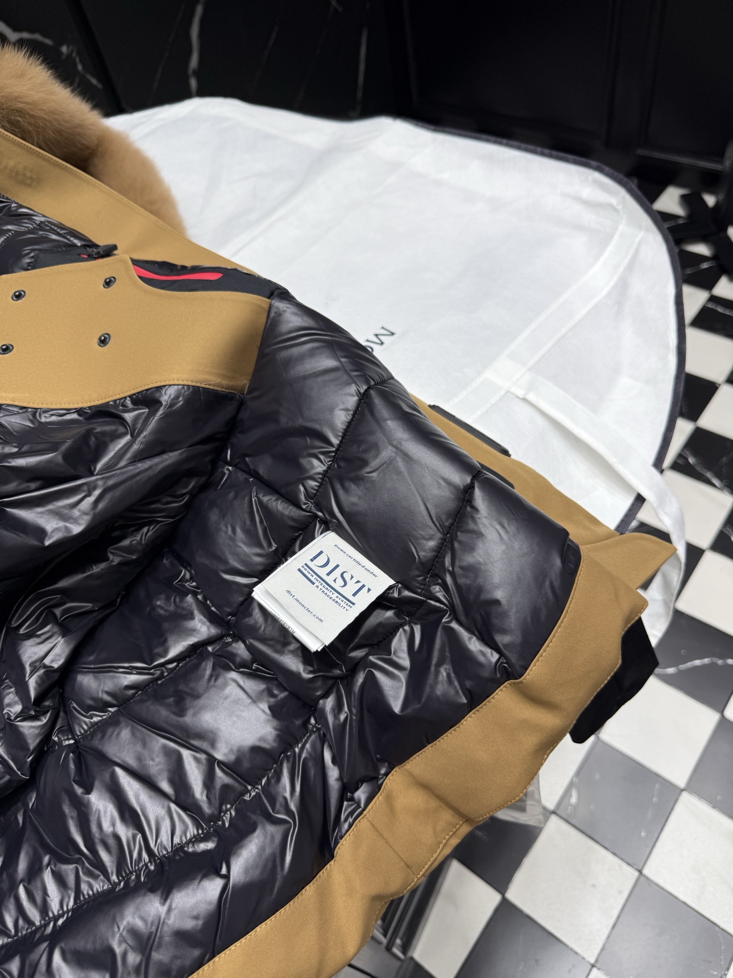 MONCLER Fur-Trimmed Down Jacket - Luxury Outerwear for Women 9 i1757777259125 485 0 7