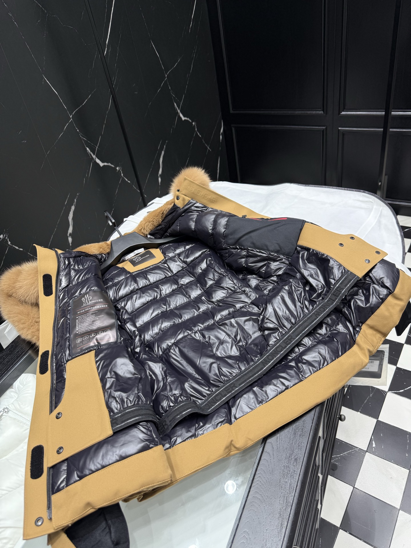 MONCLER Fur-Trimmed Down Jacket - Luxury Outerwear for Women 10 i1757777260260 4931 0 8