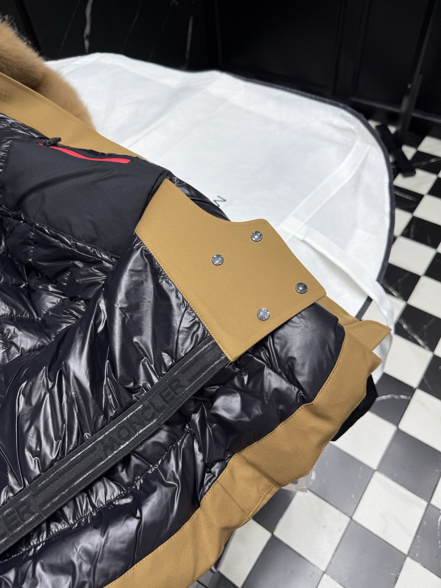 MONCLER Fur-Trimmed Down Jacket - Luxury Outerwear for Women 7 i1757777260262 4665 0 5