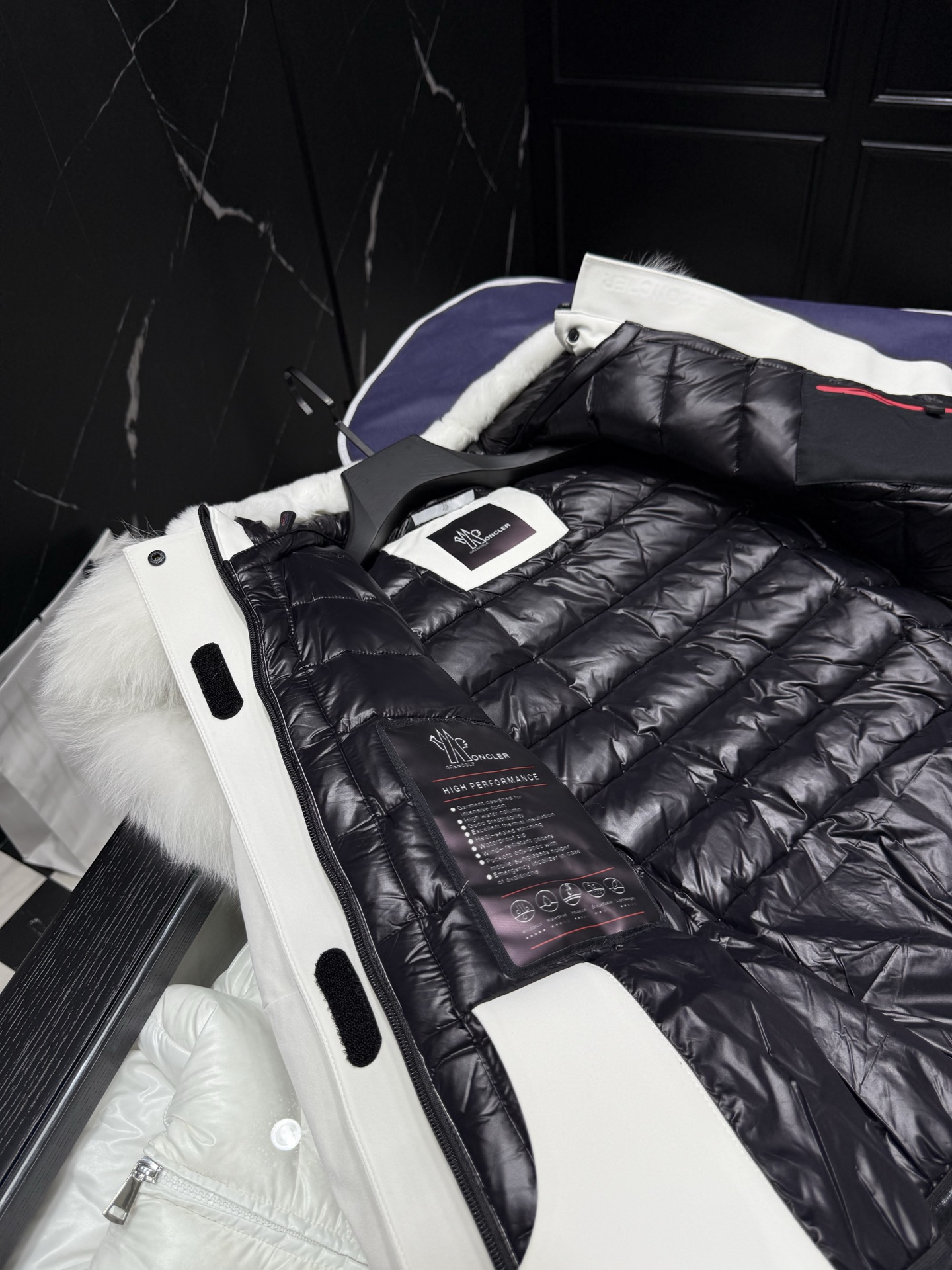Moncler Stylish White Down Coat with Fur Trim - Winter Essential 7 i1757777690487 1397 0 6
