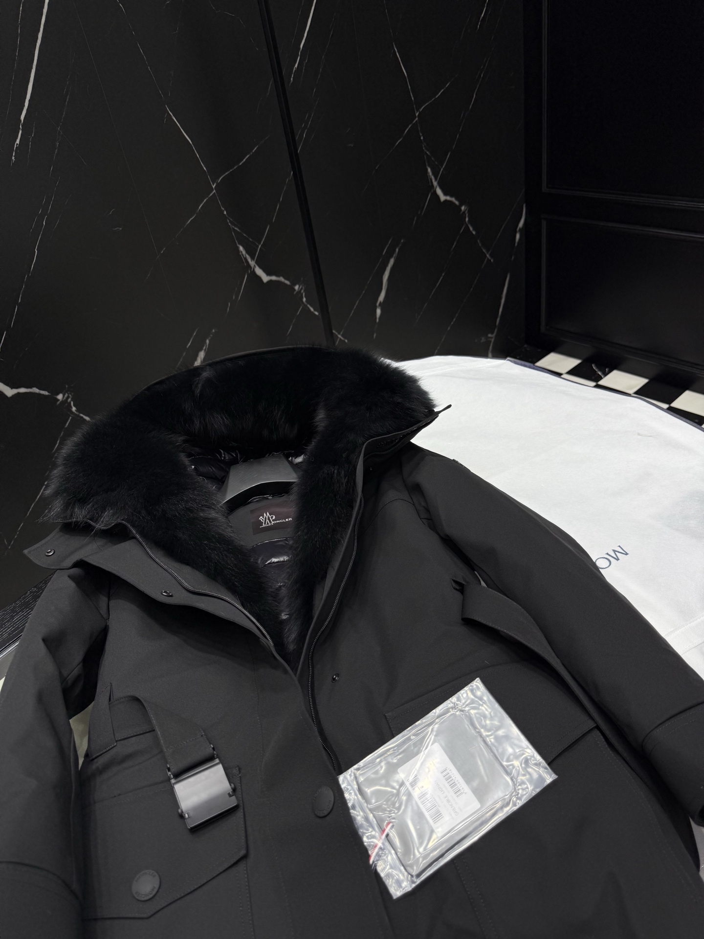 MONCLER Fur-Trimmed Down Padded Jacket | Winter Warmth & Style 4 i1757946146763 9185 0 3