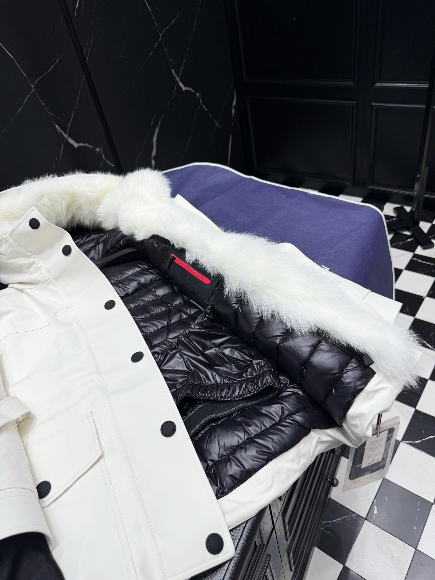 MONCLER Fur Trim Padded Jacket for Women | Winter Warm and Stylish 3 i1757946572174 516 0 2