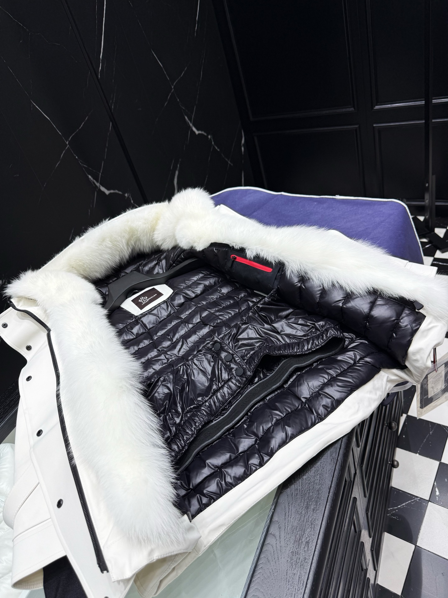MONCLER Fur Trim Padded Jacket for Women | Winter Warm and Stylish 5 i1757946572185 6101 0 4