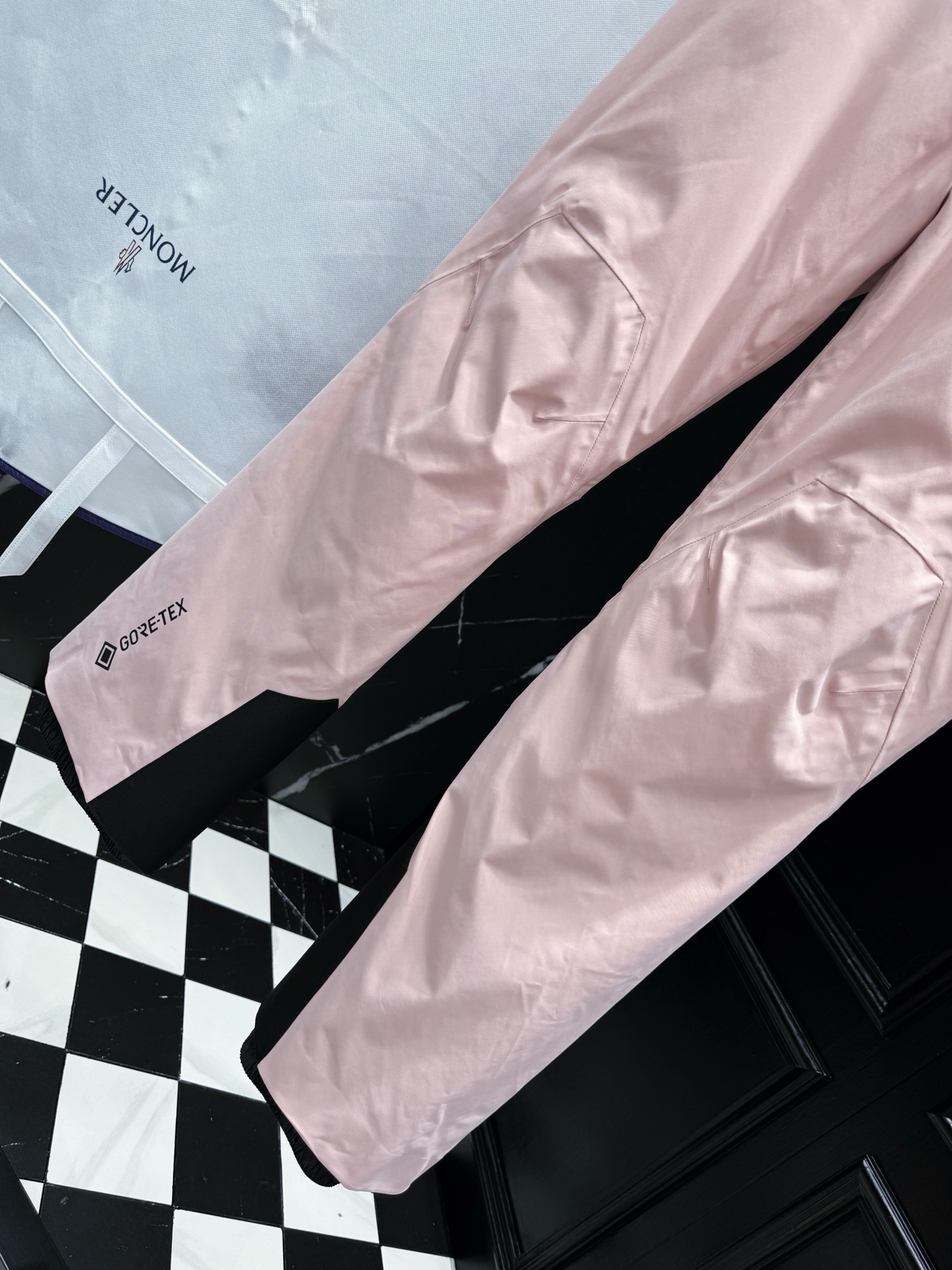 MONCLER Women's Pink Gore-Tex Insulated Ski Pants | Adjustable Waist 5 i1758899232802 1651 0 3