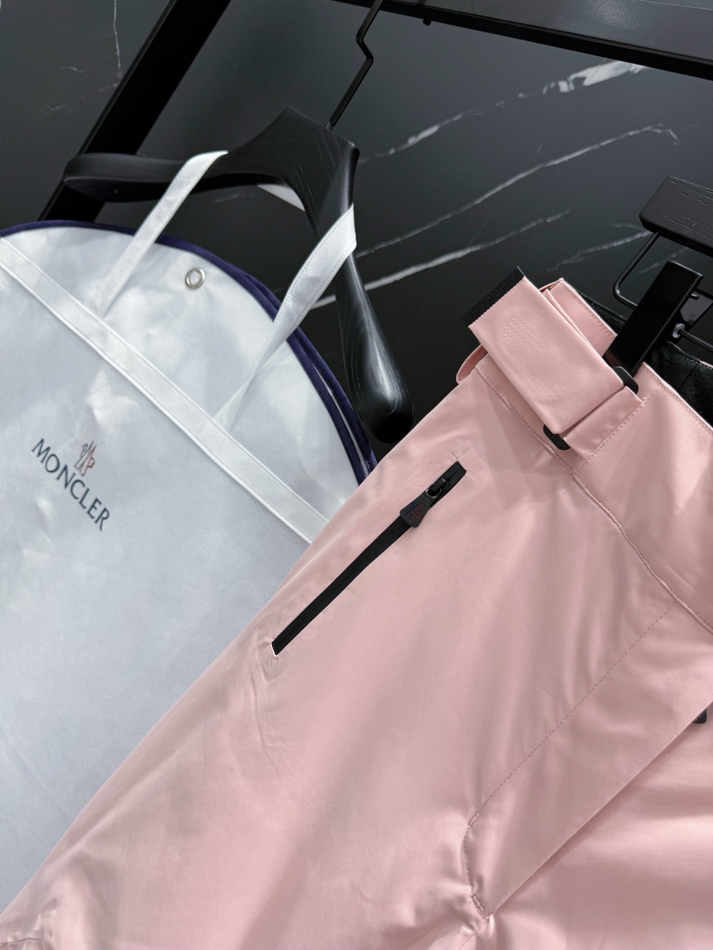 MONCLER Women's Pink Gore-Tex Insulated Ski Pants | Adjustable Waist 6 i1758899236117 7389 0 4