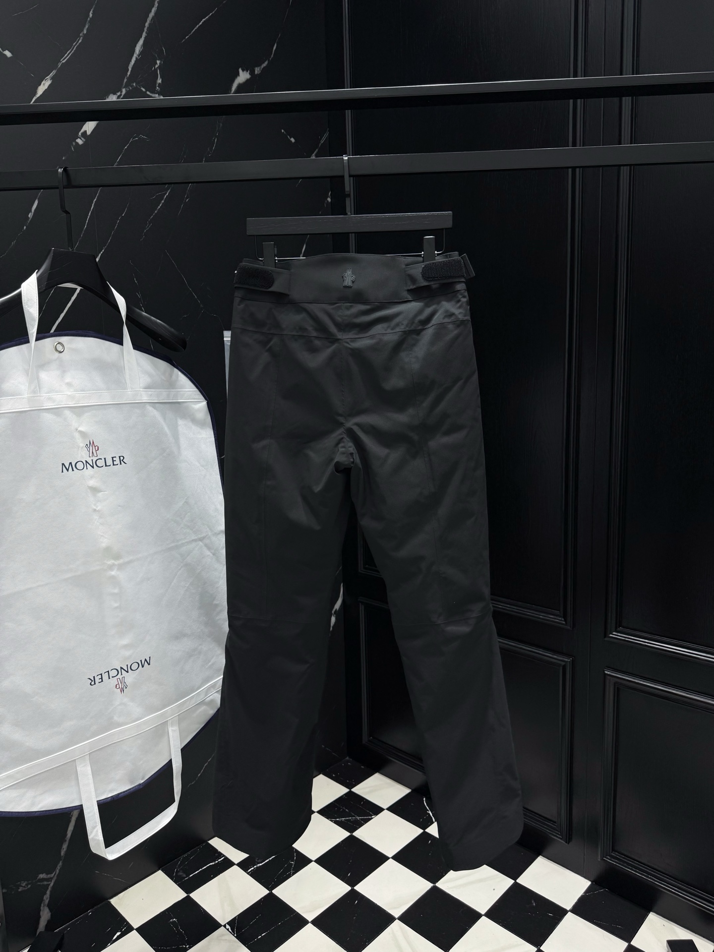 MONCLER Black Ski Pants - Waterproof and Windproof Winter Outdoor Trousers 9 i1758899649485 1511 0 8