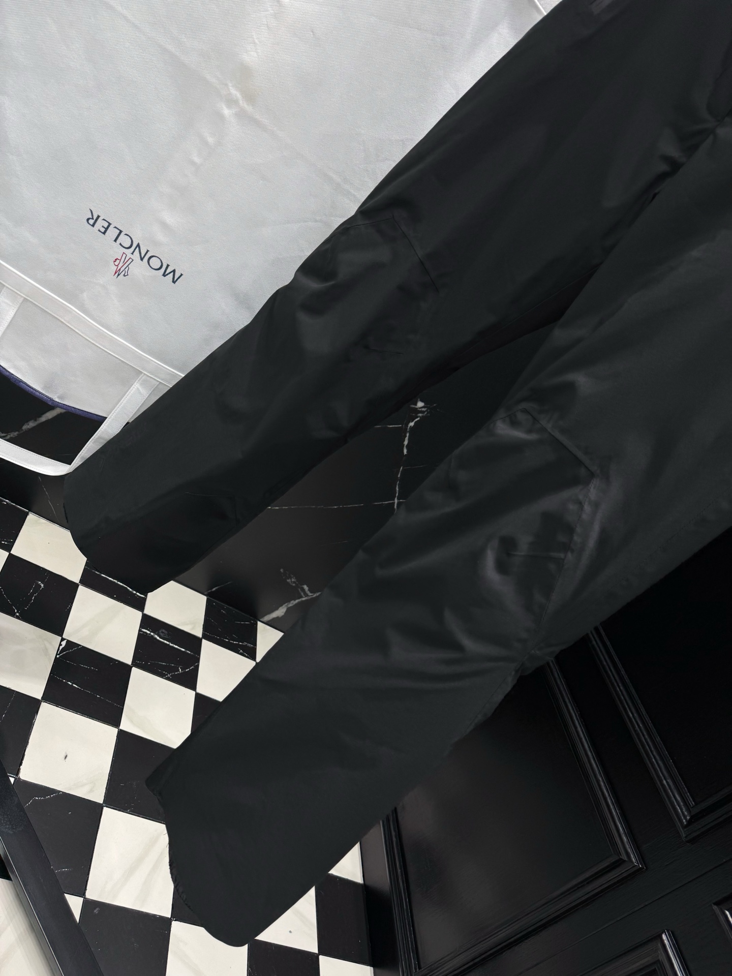 MONCLER Black Ski Pants - Waterproof and Windproof Winter Outdoor Trousers 7 i1758899652060 544 0 6