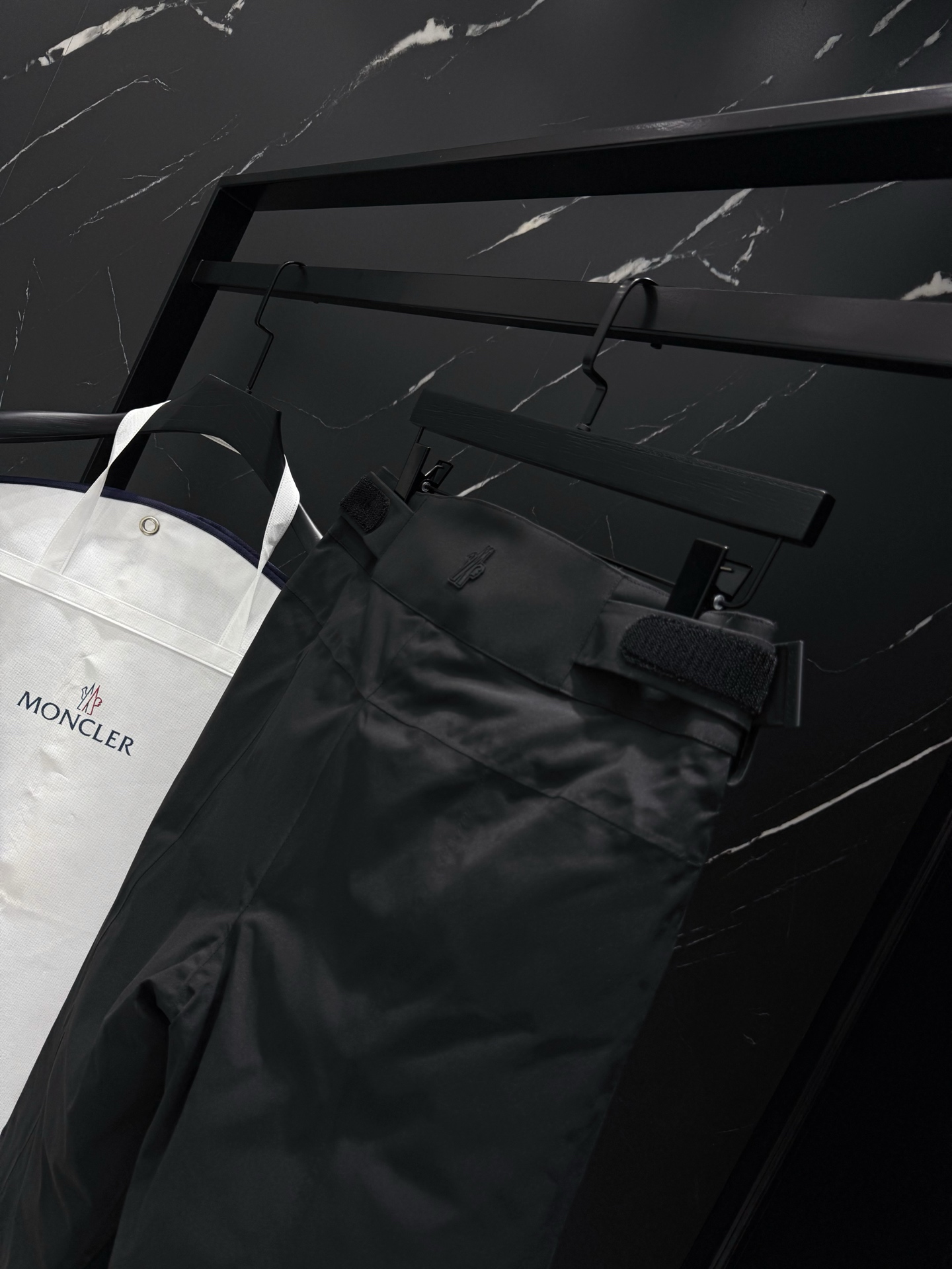 MONCLER Black Ski Pants - Waterproof and Windproof Winter Outdoor Trousers 8 i1758899652062 127 0 7