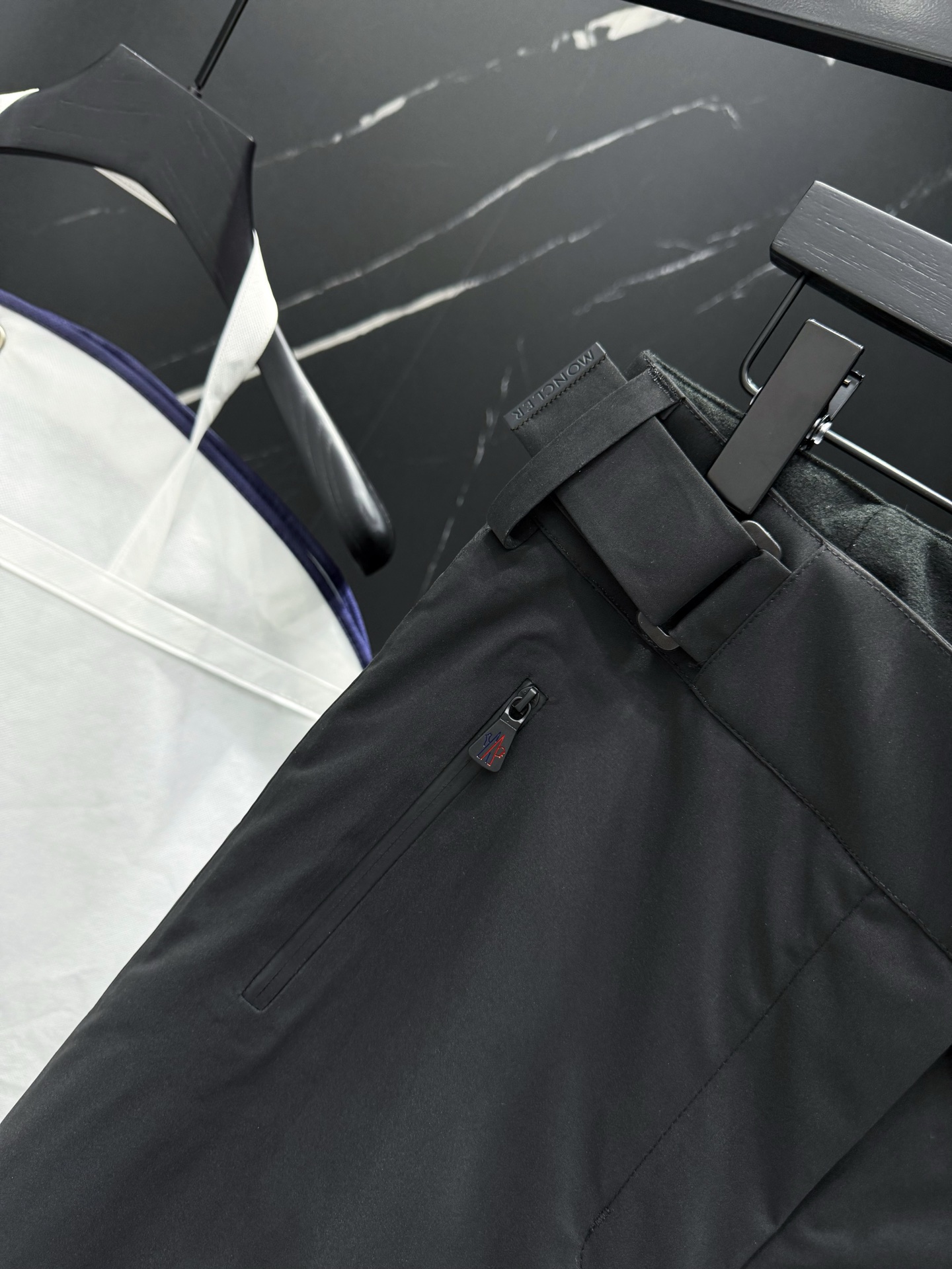 MONCLER Black Ski Pants - Waterproof and Windproof Winter Outdoor Trousers 3 i1758899652106 8783 0 2
