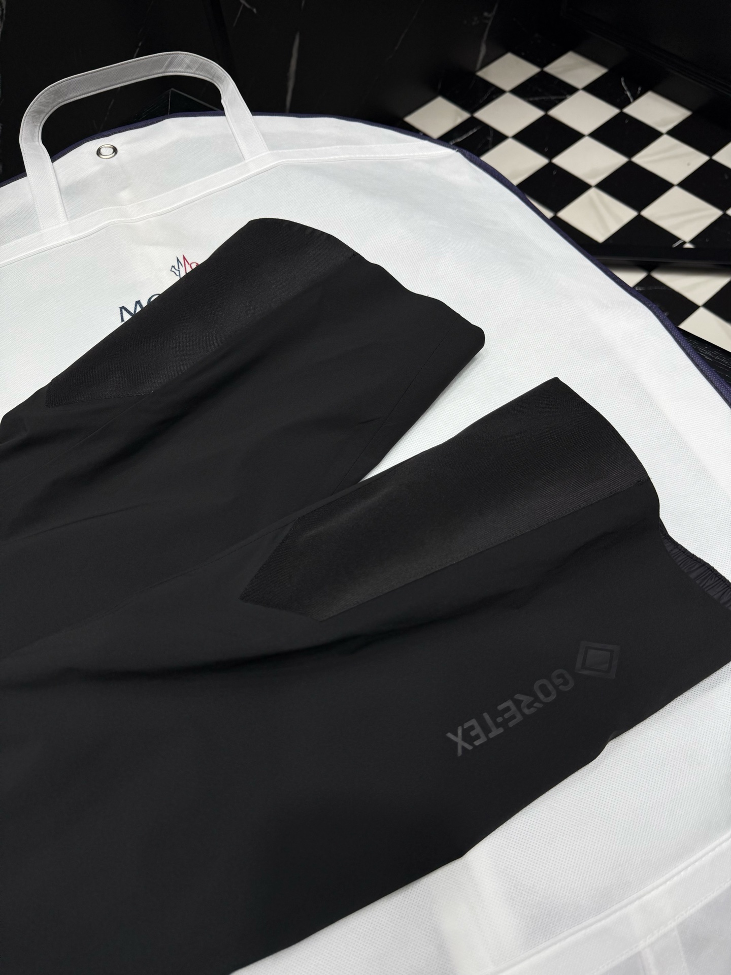 MONCLER Black Gore-Tex Ski Pants | Waterproof & Breathable Outdoor Trousers 4 i1758899685790 6597 0 3