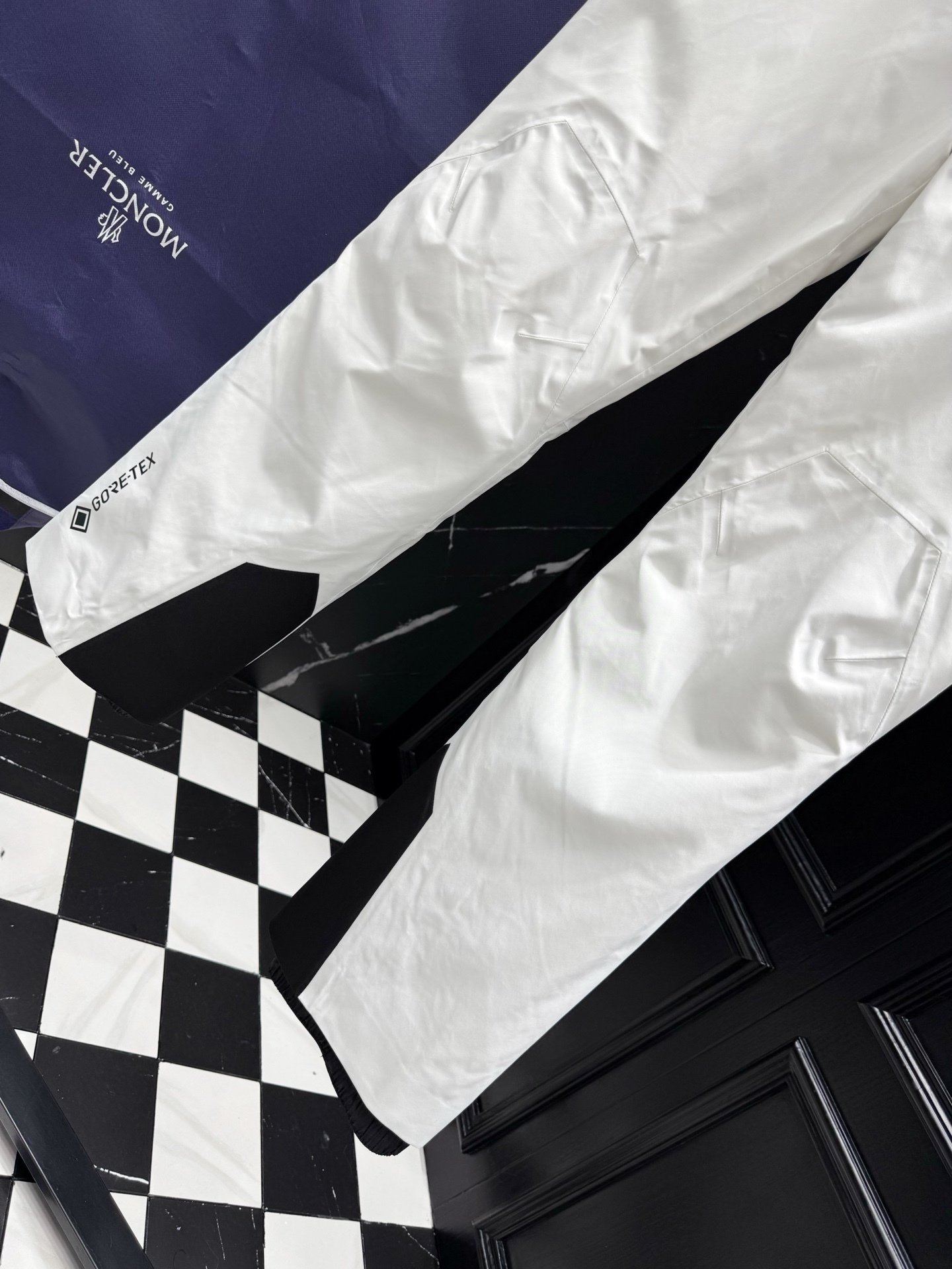 Moncler Women's White Gore-Tex Ski Pants | High-Performance Winter Apparel 5 i1758900307705 7862 0 4