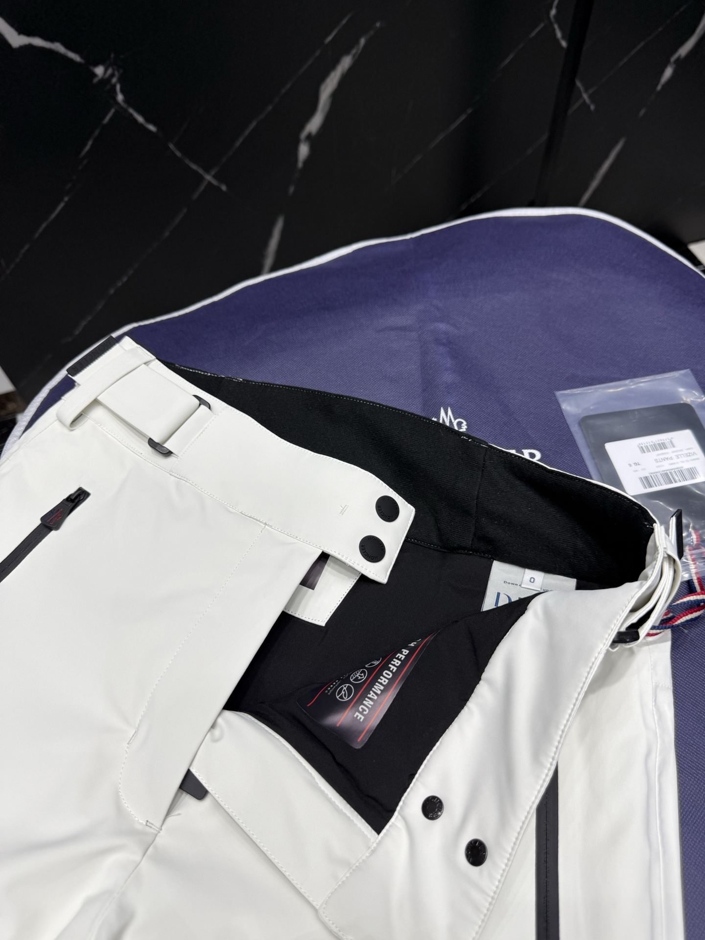 Moncler Women's Ski Pants - White, High-Performance, Stylish Design 3 i1758900341120 7443 0 1
