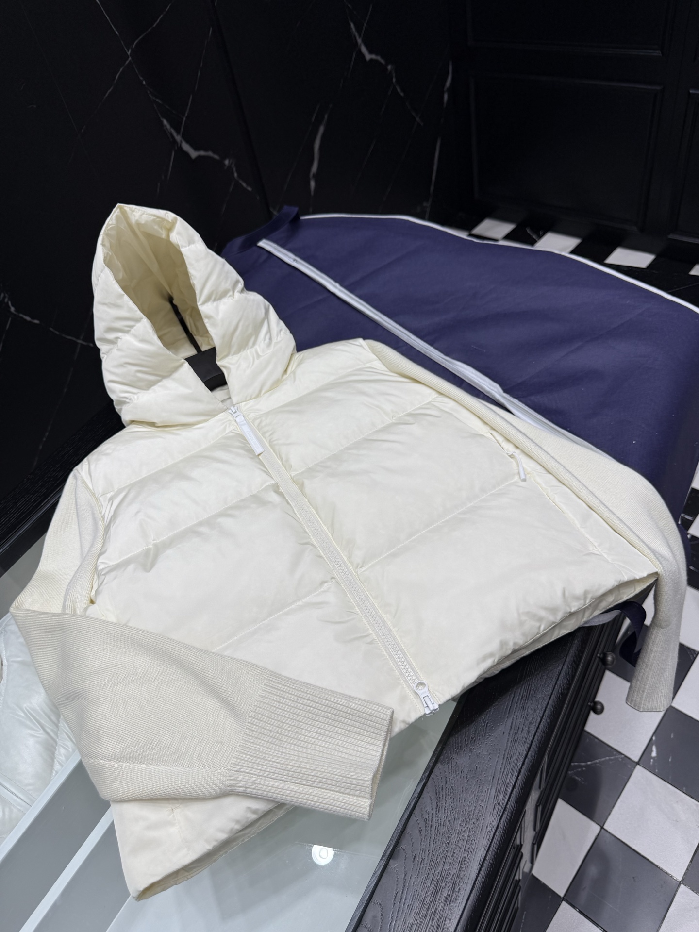Moncler Women's Cropped Padded Wool Jacket - Stylish & Warm Outerwear 1 i1758985526055 9494 0 0