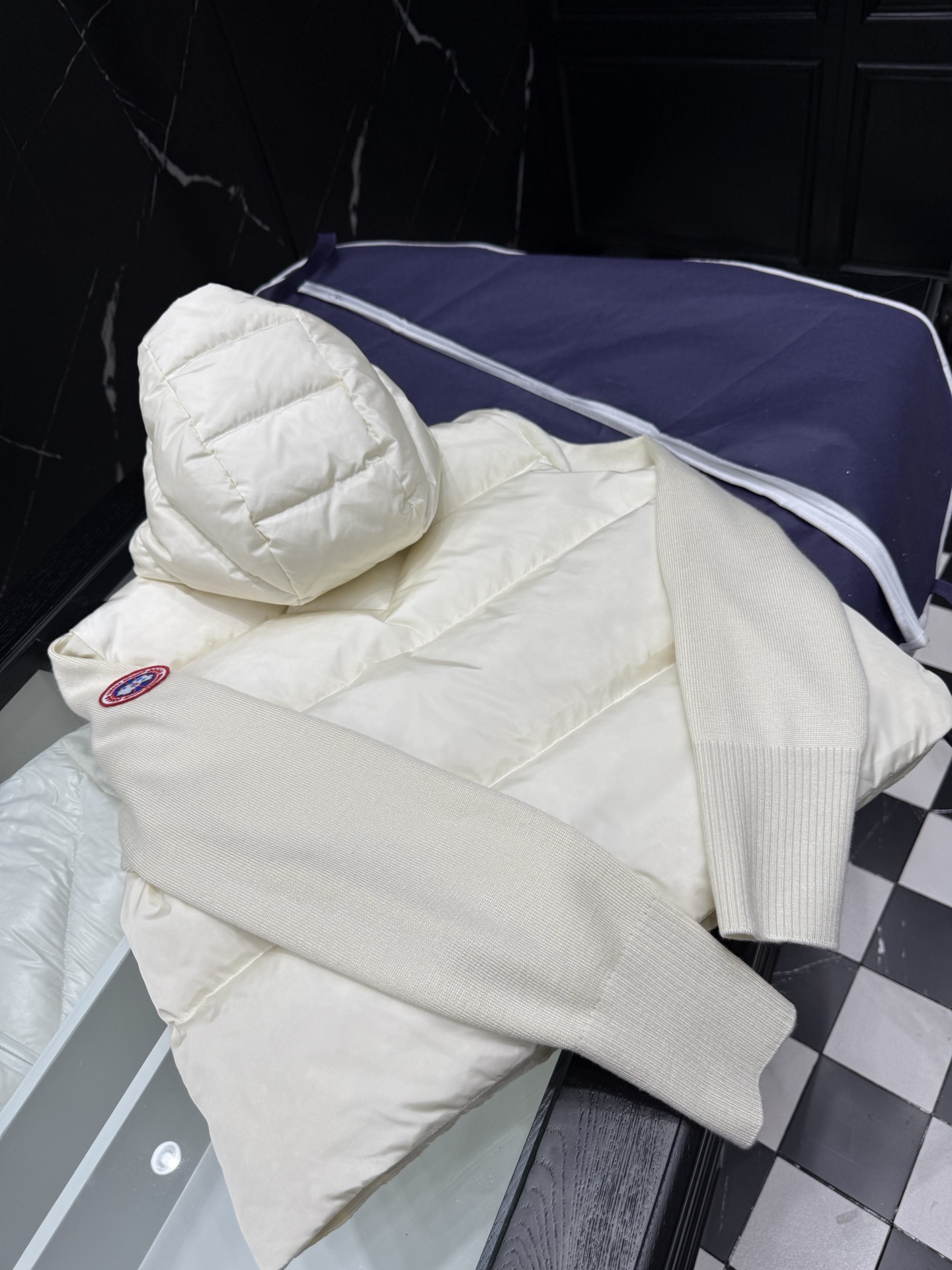 Moncler Women's Cropped Padded Wool Jacket - Stylish & Warm Outerwear 8 i1758985528828 6095 0 7