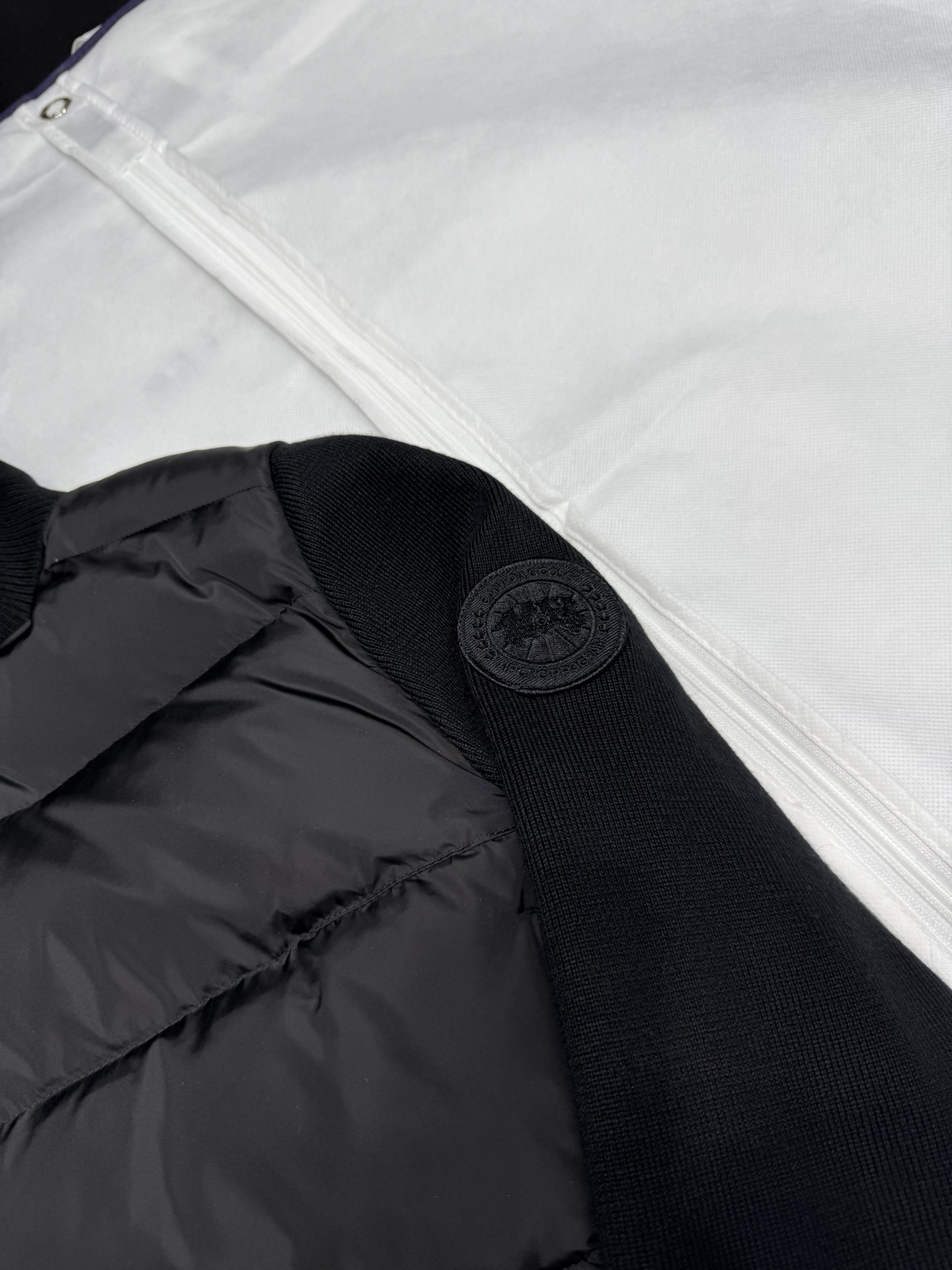Moncler Black Padded Wool Cropped Jacket for Women - Stylish & Warm 9 i1758986317148 3598 0 7