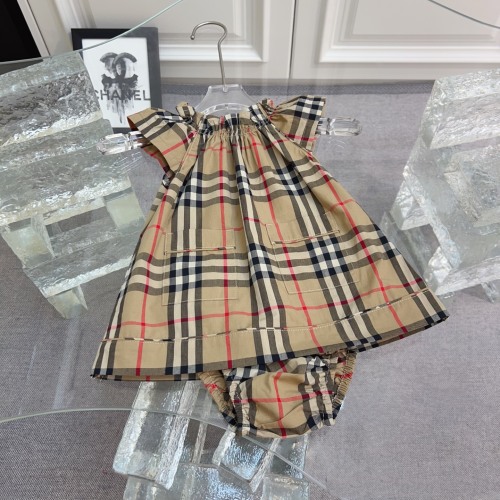 Burberry Inspired Plaid Dress with Panties Set, Sizes 70-120 1 Burberry Inspired Plaid Dress with Panties Set, Sizes 70-120