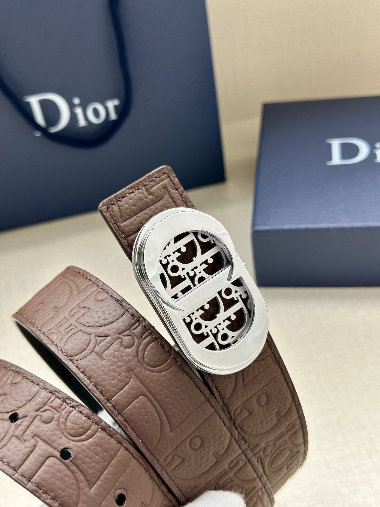 Gucci Style Beige Men's Belts Men's Belts Men's Belt detail image 8 from source 766475