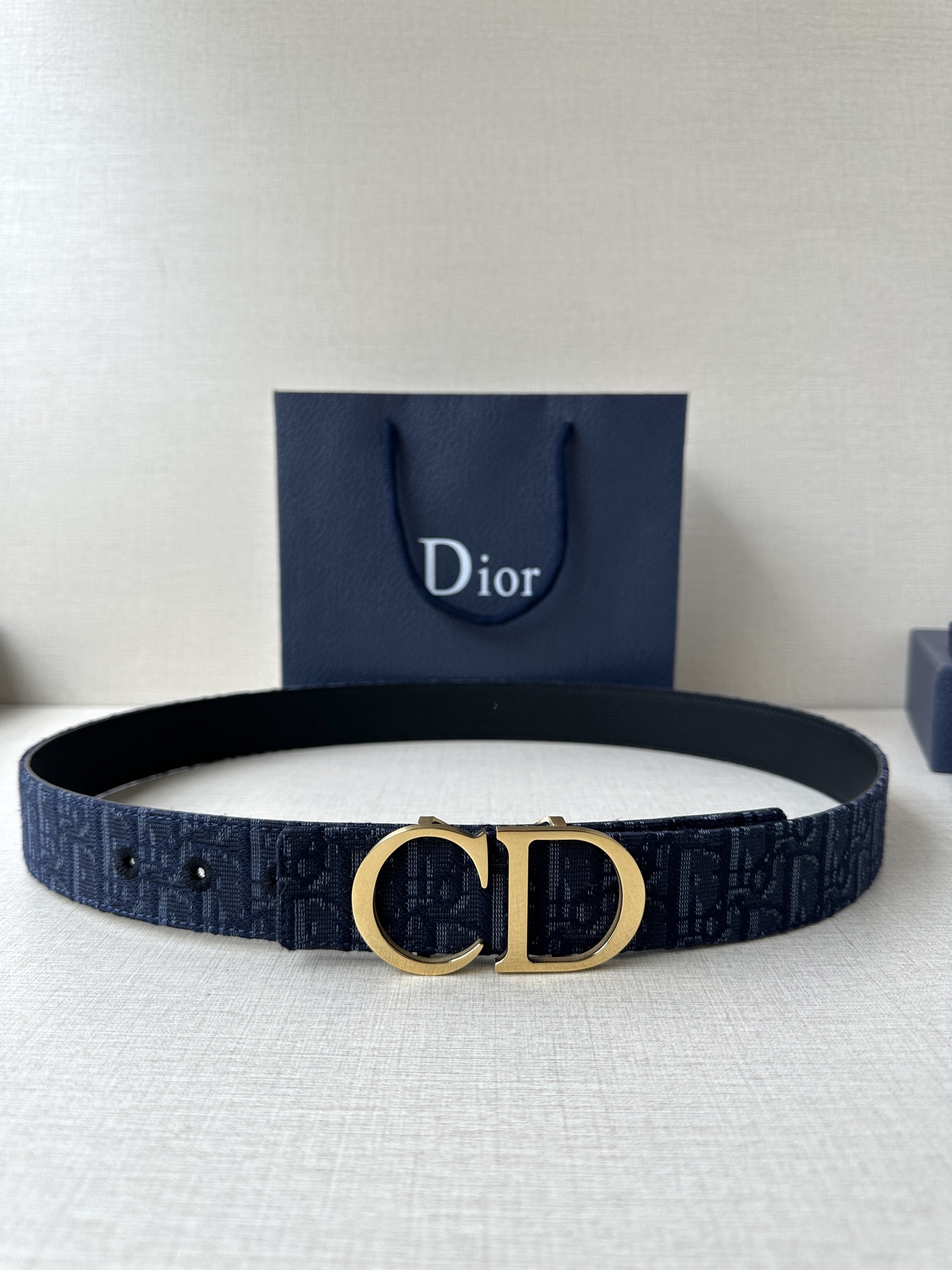 Dior Style Black Leather Men's Belts Lookbook Reference image 1