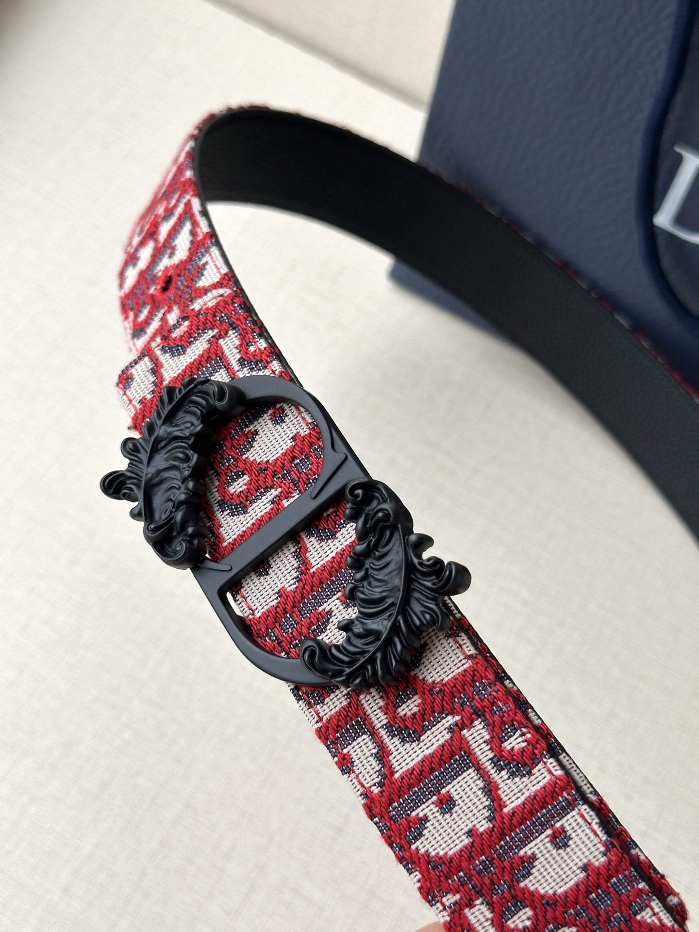 Dior Style Black Leather Men's Belts Lookbook Reference image 2