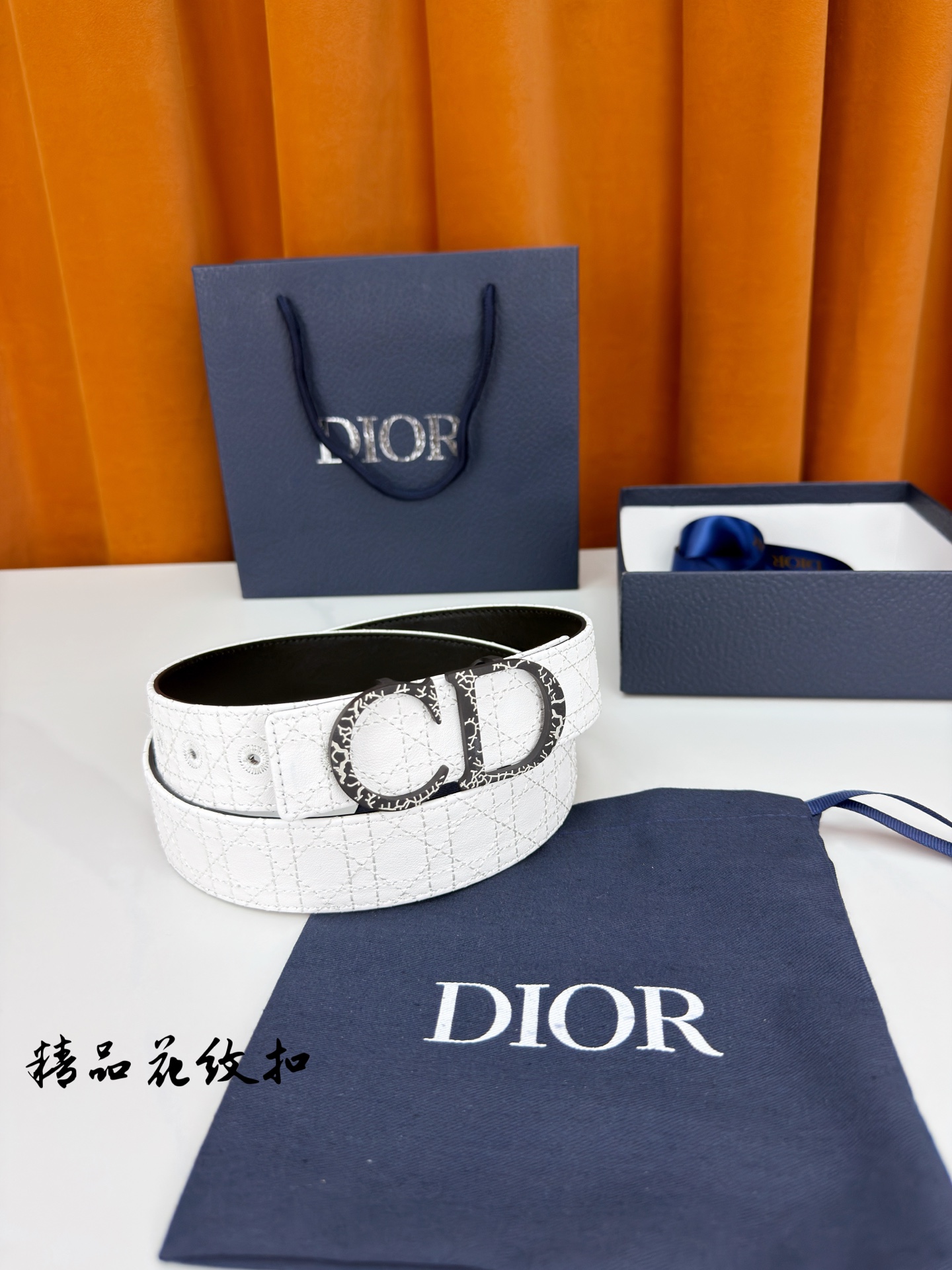 Dior 宽度3.5cm精品花纹扣菱格腰带 黑色皮革满缝菱格针脚-Top High Quatity Cheap Sneakers Fashion Clothing Clothes Bags handbags Shoes of all Brand wholesale With The best Quality And Beautiful Price from China Factory Chinese suppliers wholesaler seller Dior 宽度3.5cm精品花纹扣菱格腰带 黑色皮革满缝菱格针脚