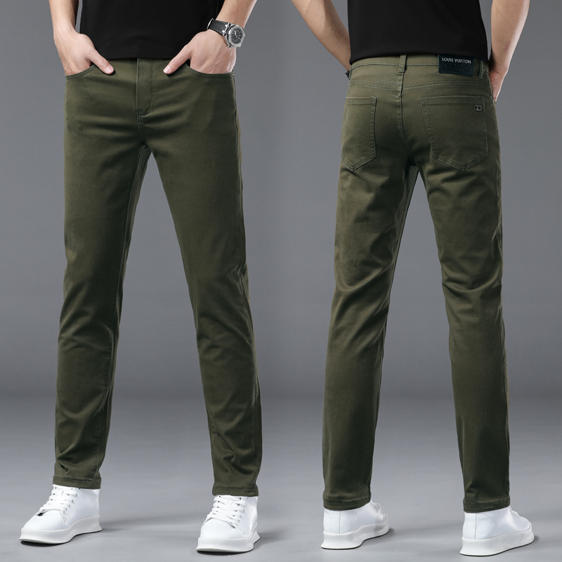 NO:118944,LV 2025SS new product series, universal matching magic weapon, jeans that can be used for commuting, business or casual travel. Simple and ultimate style cut is the brand's design concept. Imported Turkish denim fabrics have beautiful colors and micro-stretch fabrics, which are free and versatile. They will not deform or change colors after a long time. After years of washing, the colors will become more and more natural. The personality will not lose its elegance. Sizes 28-38 are 35,, louis vuitton, jeans, alexander wang19860909LV 2025SS新品系列 万能搭配法宝 通勤商务还是休闲出行都可驾驭的牛仔裤 简单极致的版型剪裁是品牌的设计理念.进口土耳其牛仔牛面料,色泽靓丽,微弹力面料,随意百搭,久洗不变形、不变色,经过岁月流逝颜色会越来越自然 个性不失优雅.尺码28-38有35,,louis vuitton,jeans,alexander wang,Men's clothing